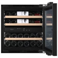 Mauve Integrated Wine Fridge - WineKeeper Exclusive 25D Panel Ready Push-Pull