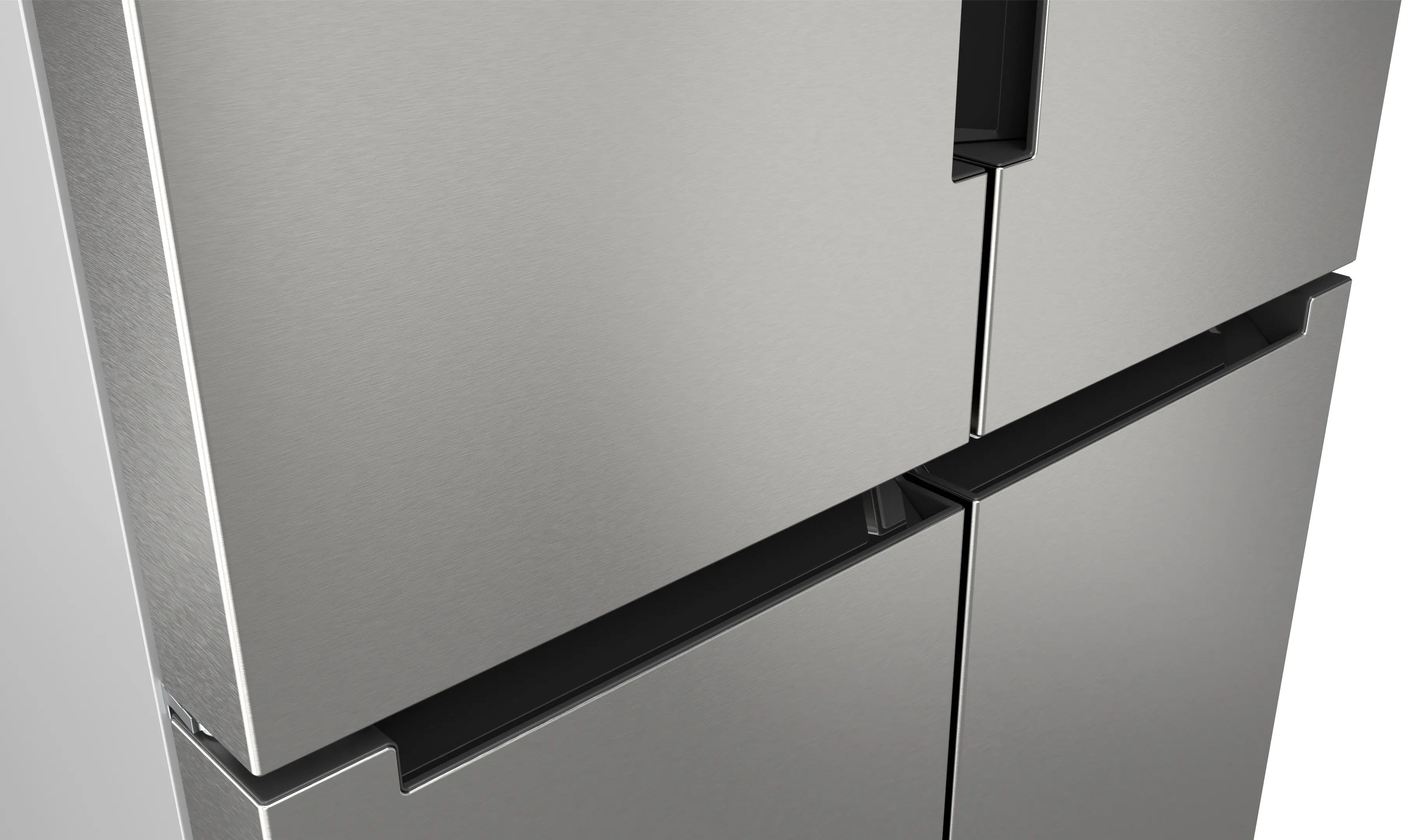 Bosch Series 4 Multi Door American Fridge Freezer 183 x 90.5 cm Stainless steel - KFN96APEAG