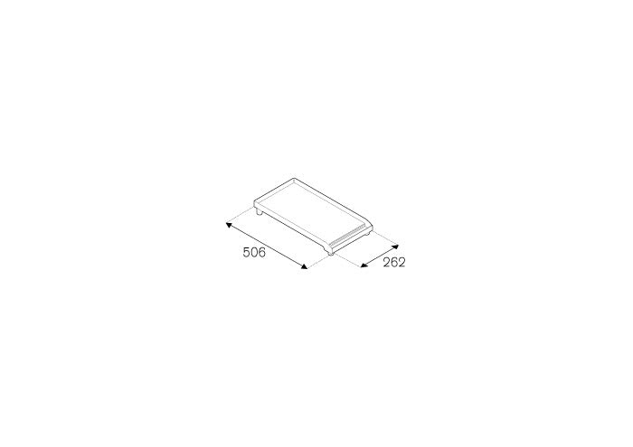 Bertazzoni Stainless-Steel Griddle