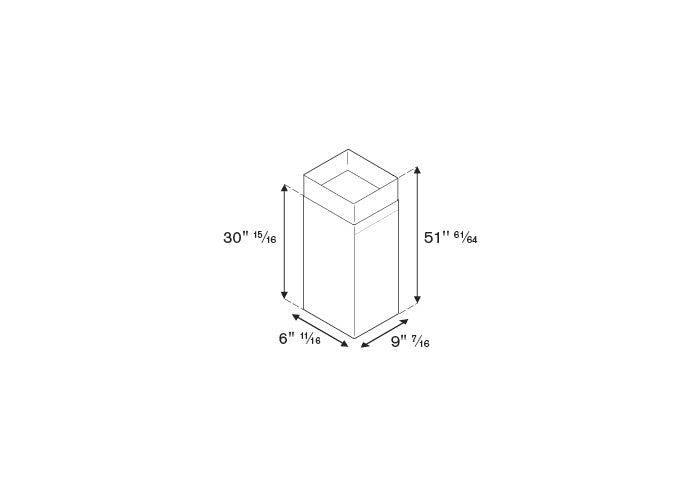 Bertazzoni Duct Extension kit for model hoods KU PRO