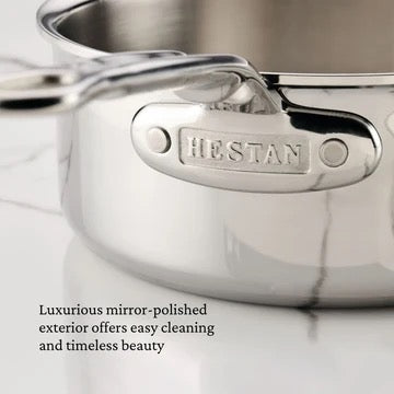 Hestan ProBond Luxe Induction Stainless Steel Saucepans & Lid - Small & Medium