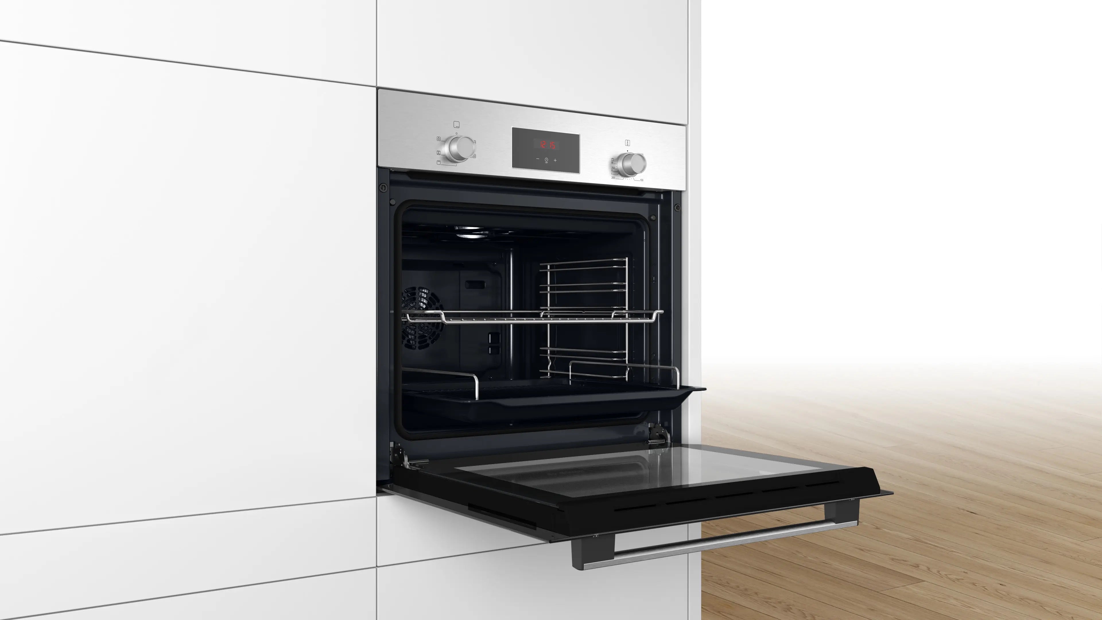 Bosch Series 2 Built-in oven 60 x 60 cm Stainless steel - HHF113BR0B