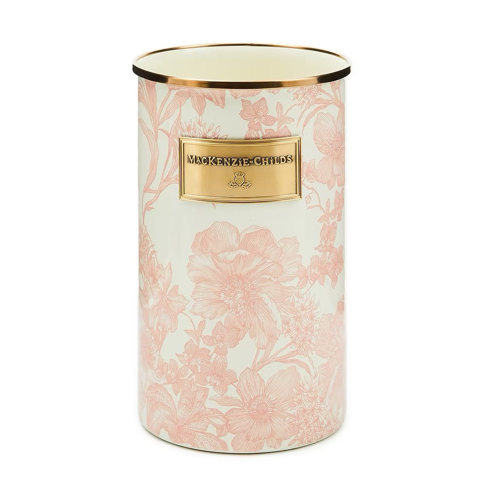 Mackenzie-Childs Rosy English Garden Utensil Holder