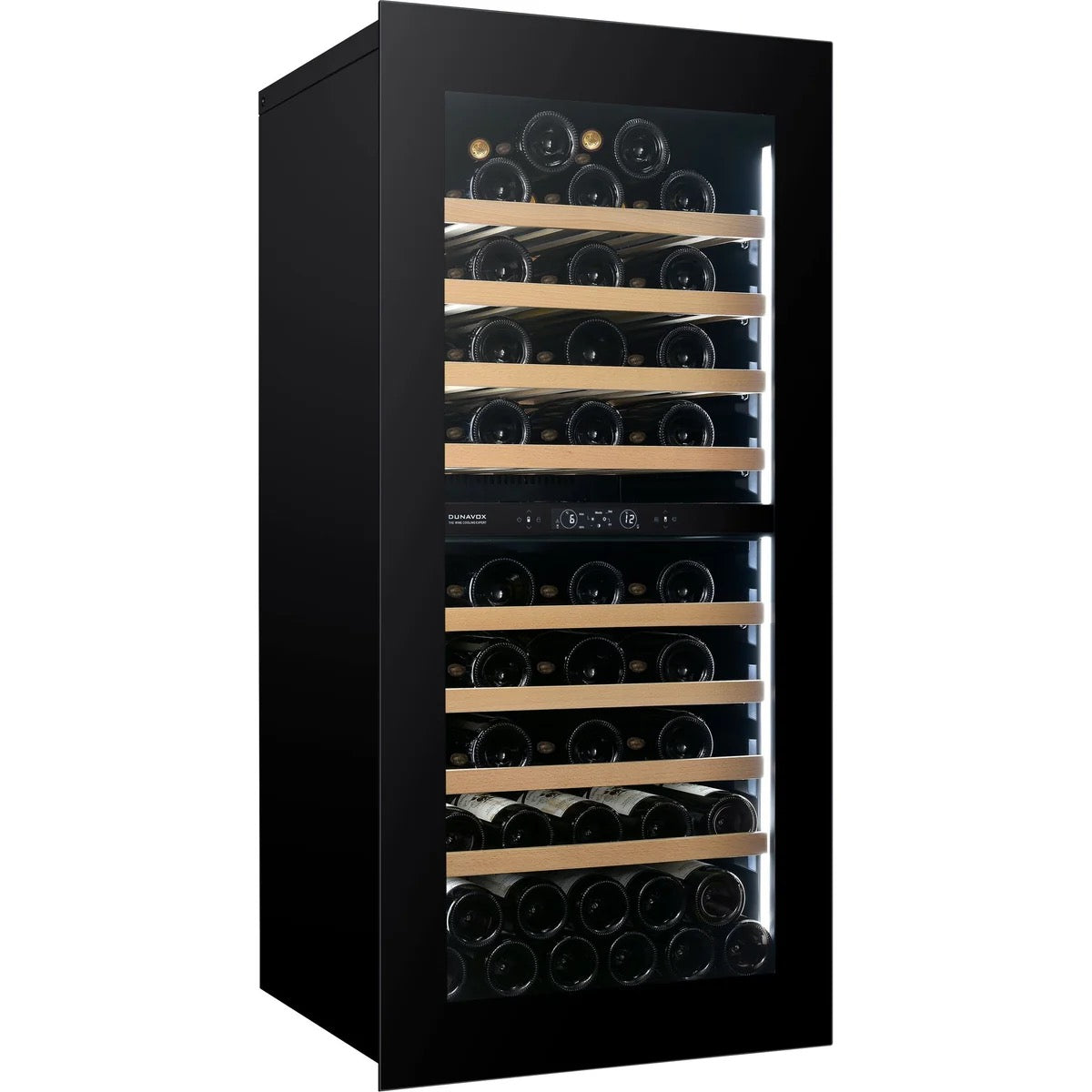 Dunavox Horizon - Dual Zone 70 Bottle - Integrated Wine Cooler - DVH-70.185DB.TO