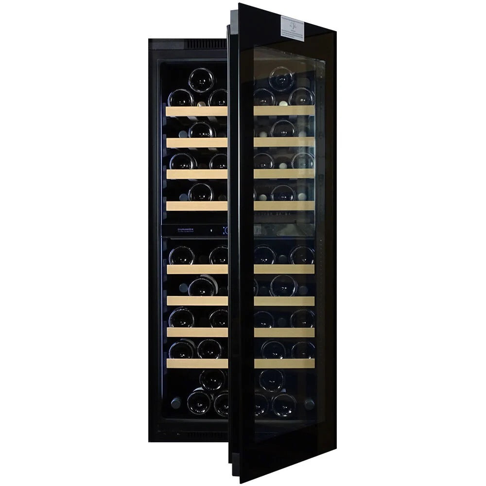 Dunavox Horizon - Dual Zone 70 Bottle - Integrated Wine Cooler - DVH-70.185DB.TO