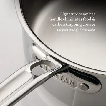 Hestan ProBond Luxe Induction Stainless Steel Saucepans & Lid - Small & Medium