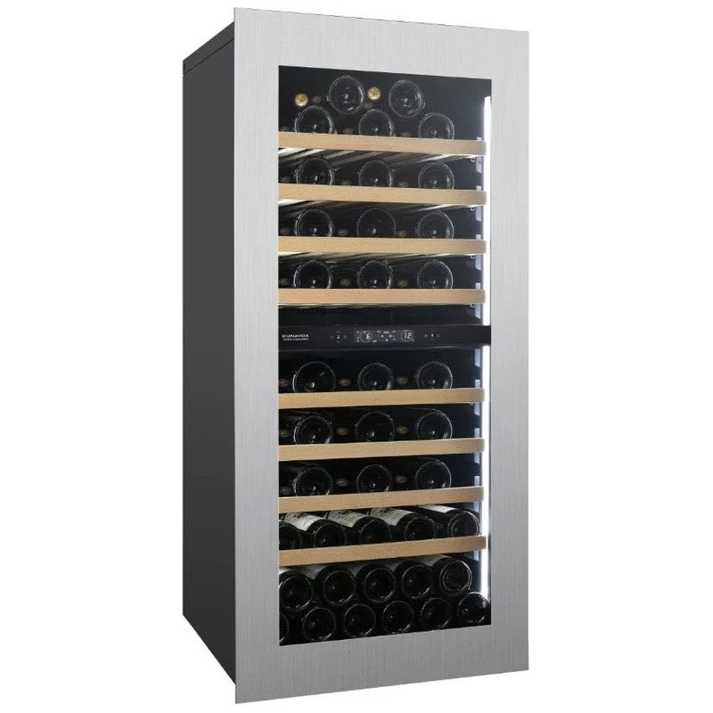 Dunavox Horizon - Dual Zone 70 Bottle - Integrated Wine Cooler - DVH-70.185DSS.TO