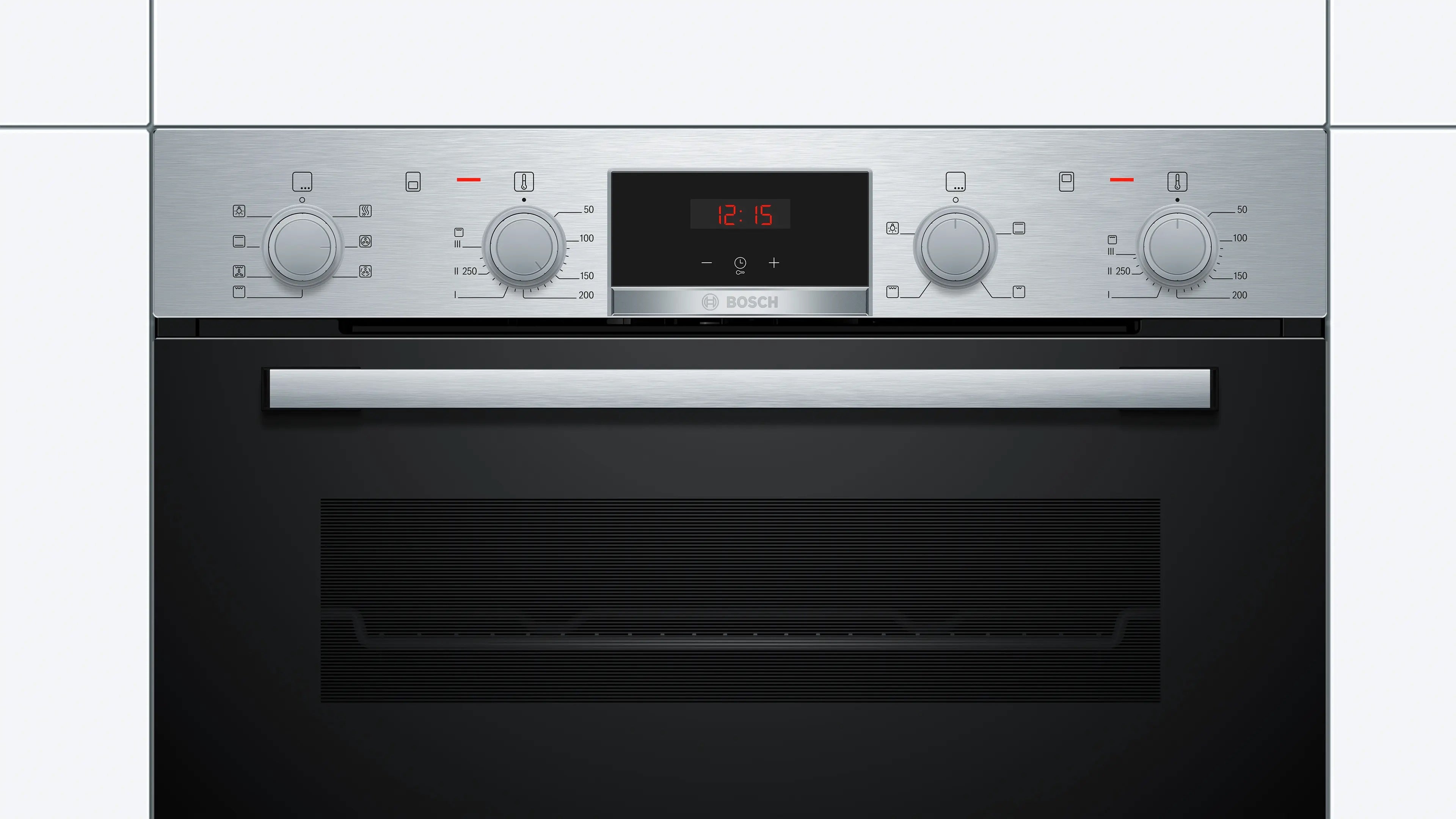 Bosch Series 4 Built-under double oven - NBS533BS0B