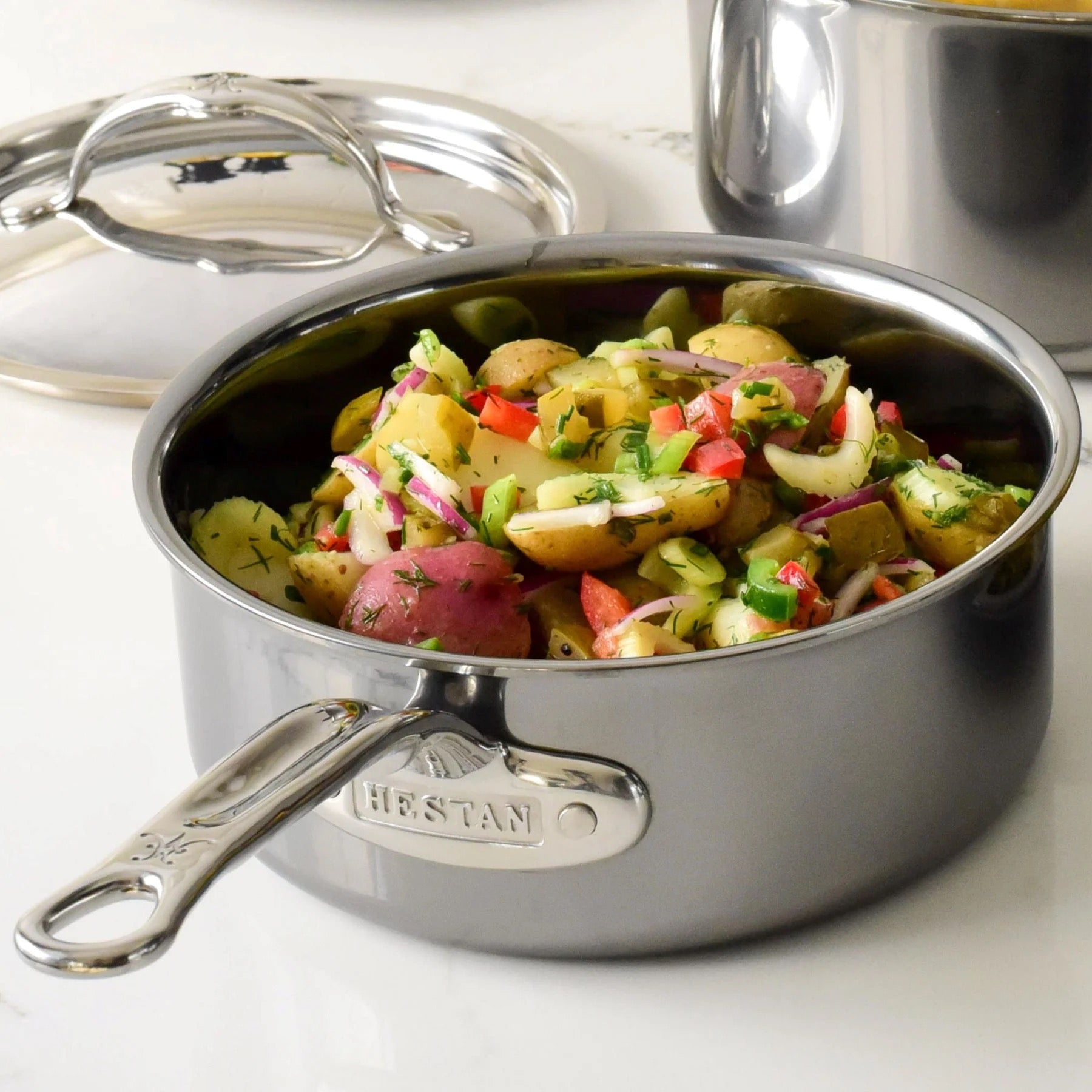 Hestan NanoBond Saucepan with Lid - 16cm