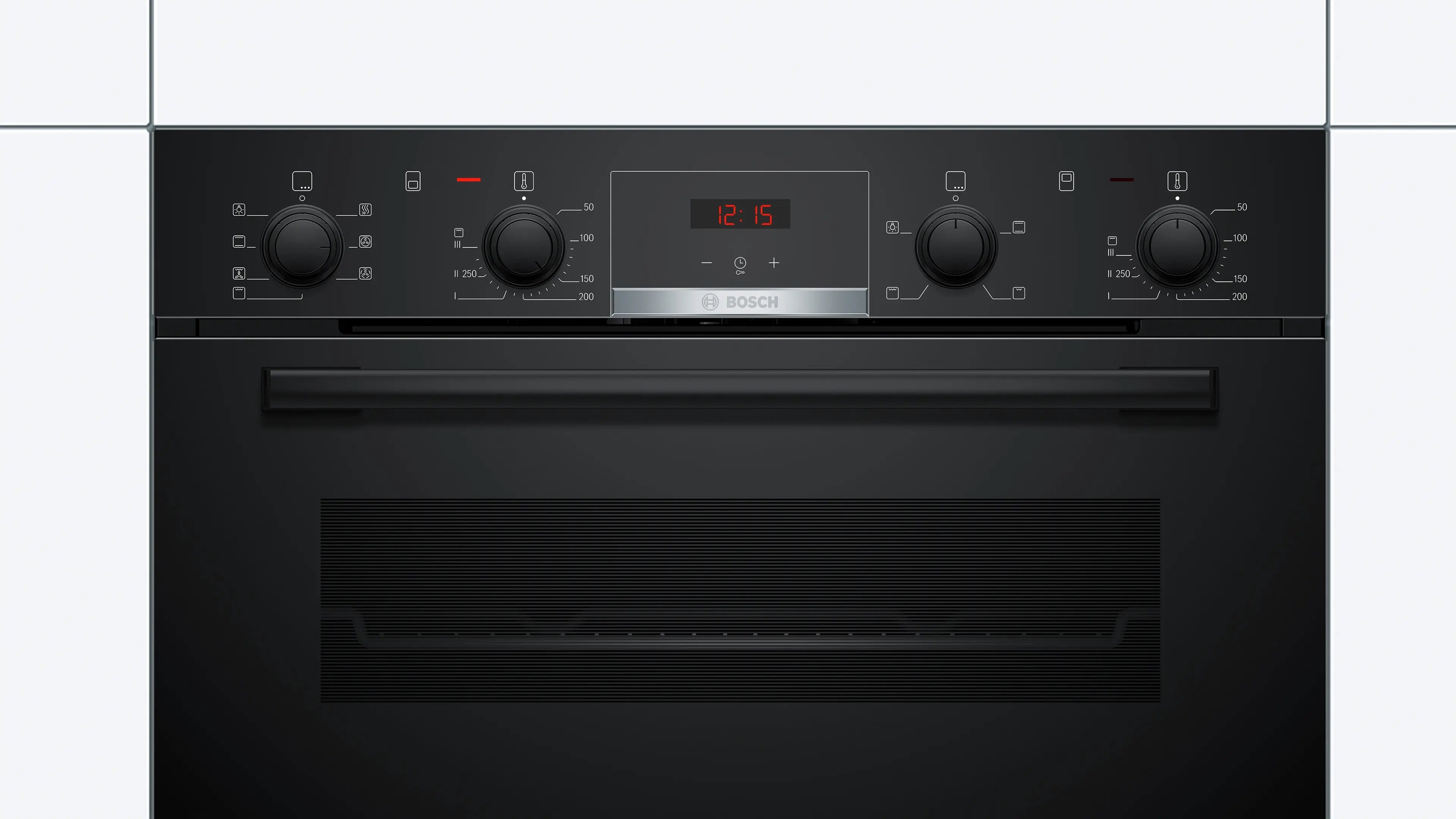 Bosch Series 4 Built-under double oven - NBS533BB0B