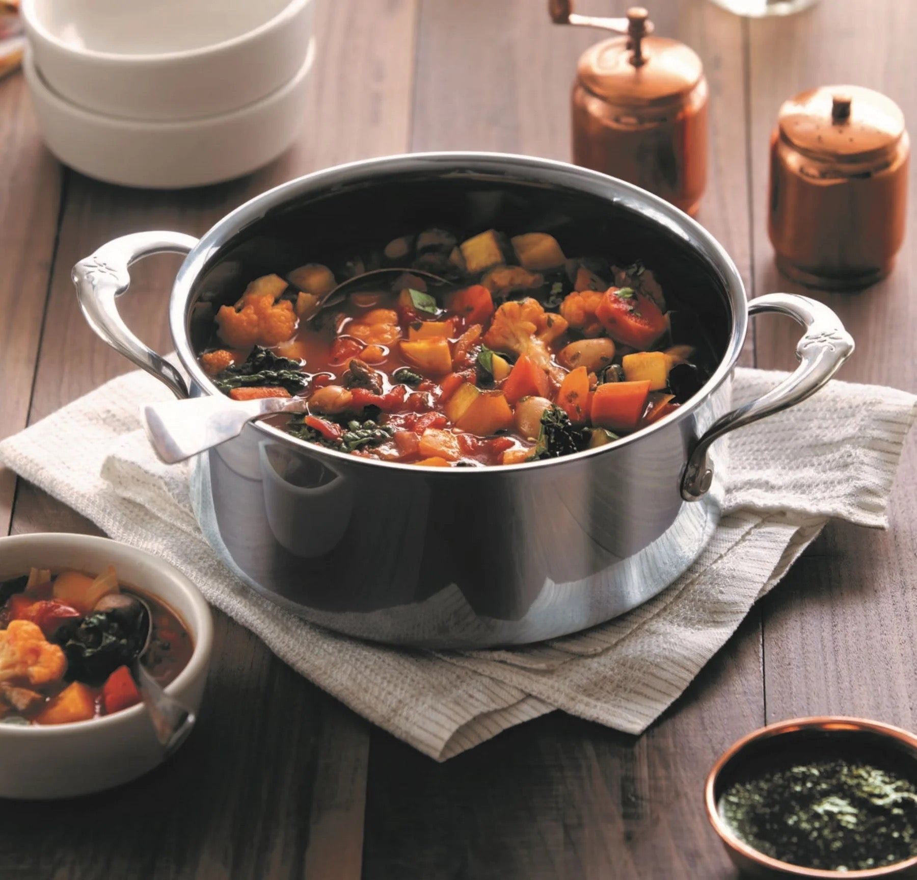 Hestan NanoBond Soup Pot with Lid - 20cm