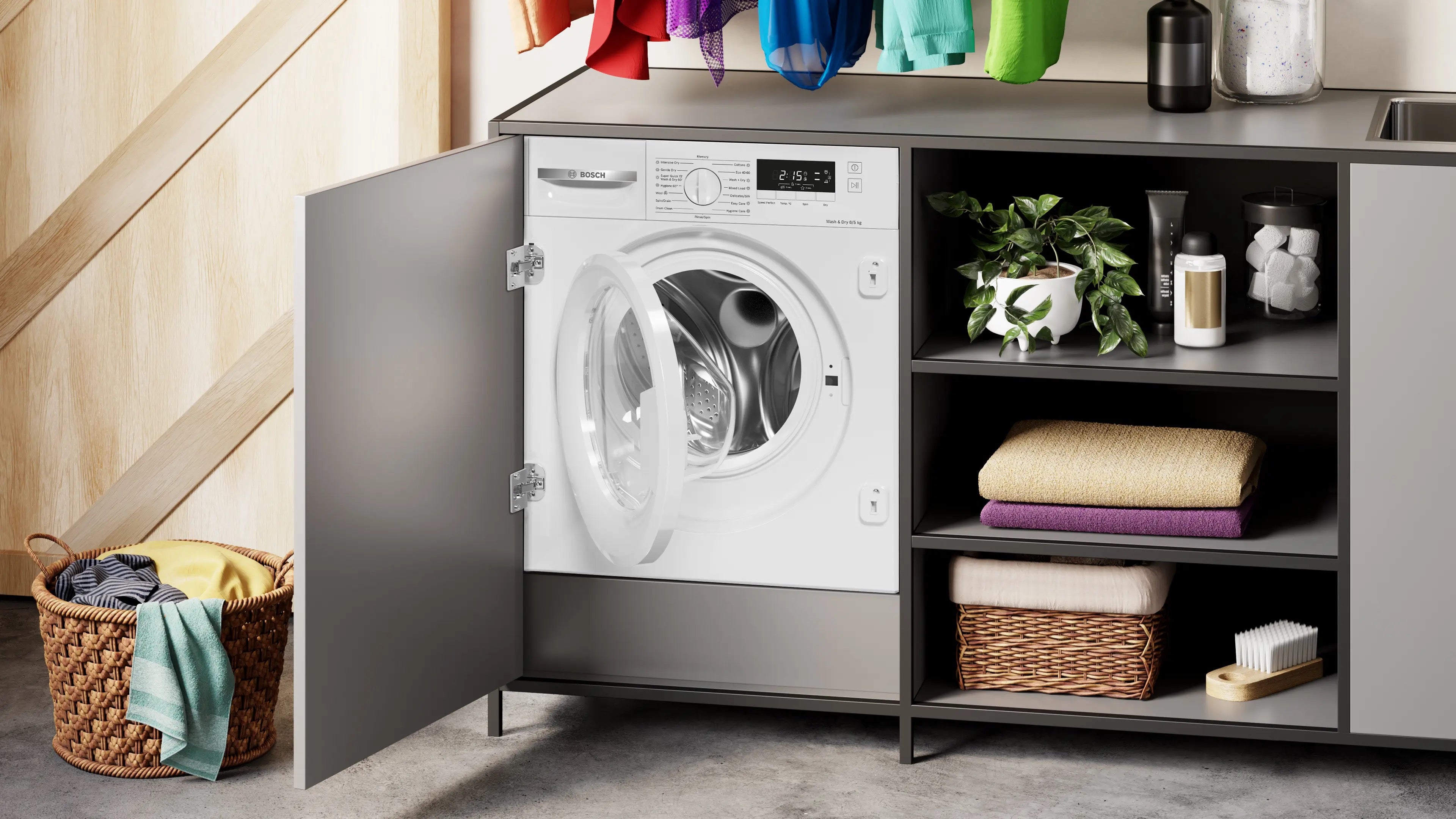 Bosch Series 4 Washer dryer 8/5 kg - WKD28260GB