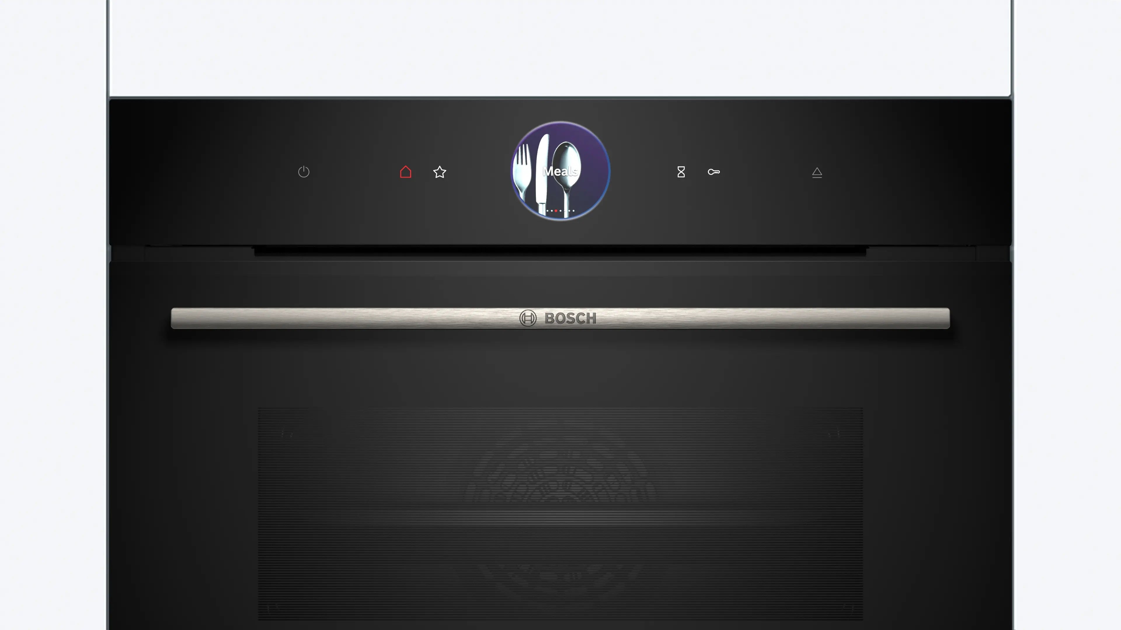 Bosch Series 8 Built-in compact oven with steam function 60 x 45 cm Black - CSG7361B1