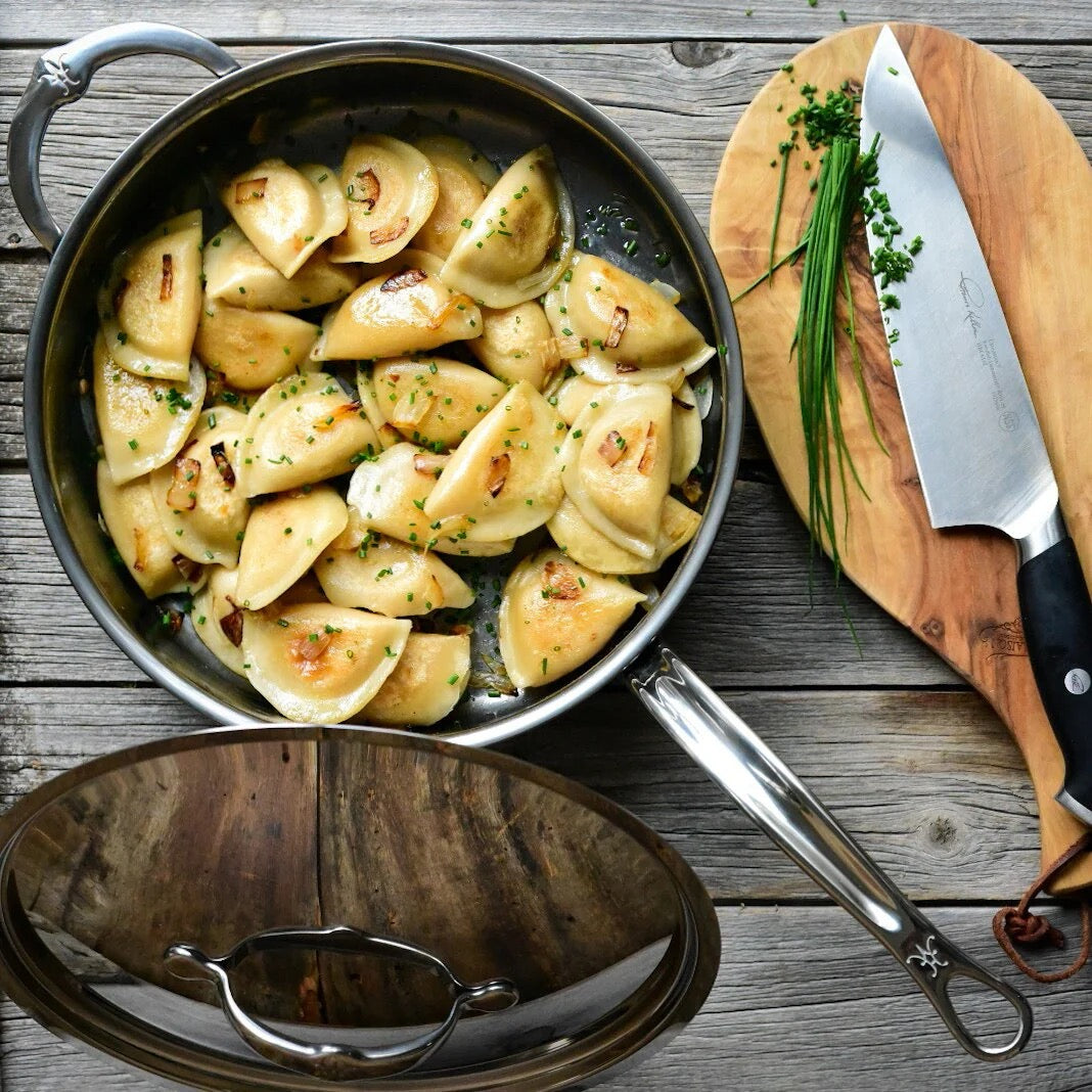 Hestan Nanobond Covered Saute with Helper Handle
