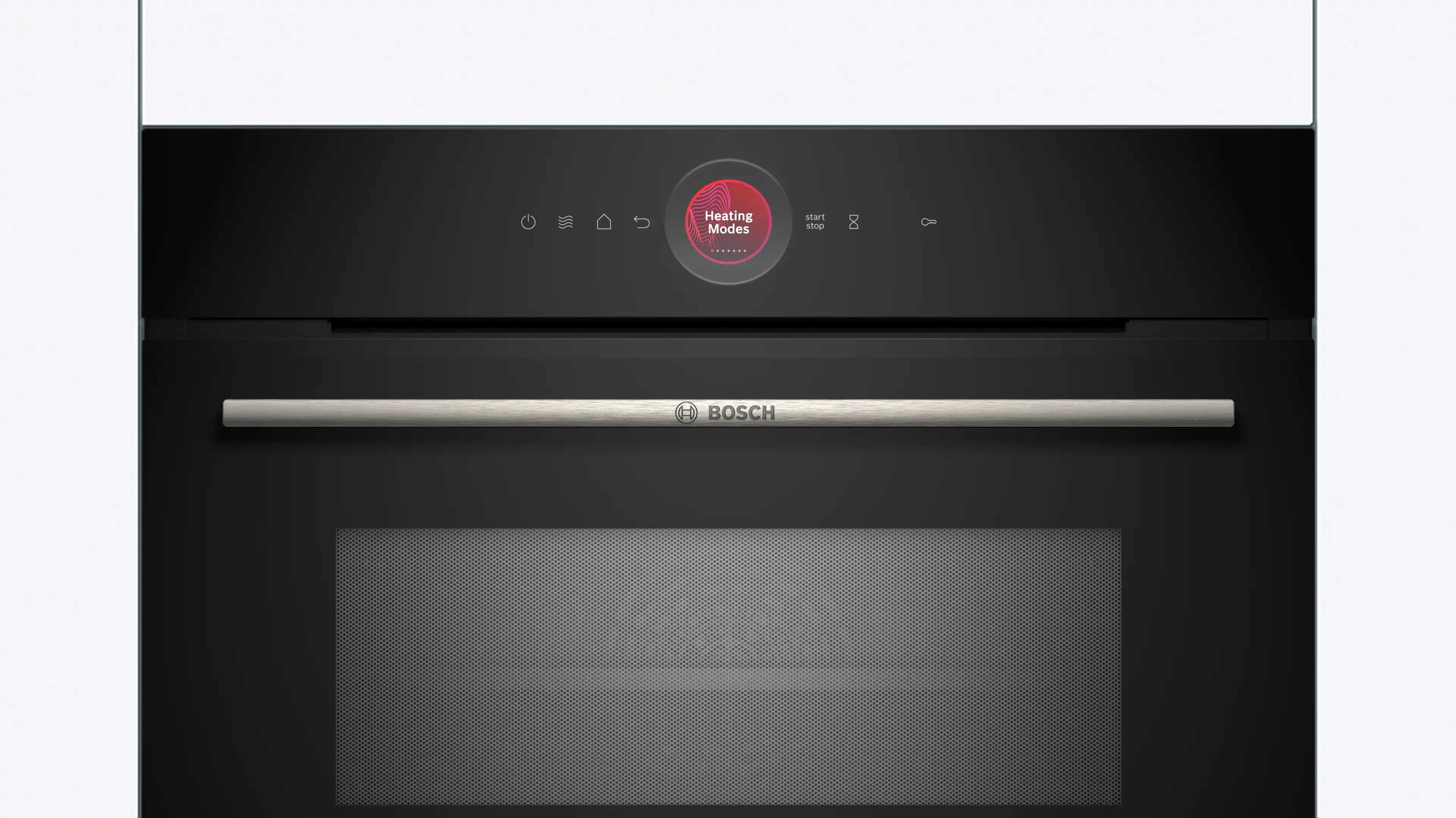 Bosch Series 8 Built-in compact oven with microwave function 60 x 45 cm Black - CMG7241B1B
