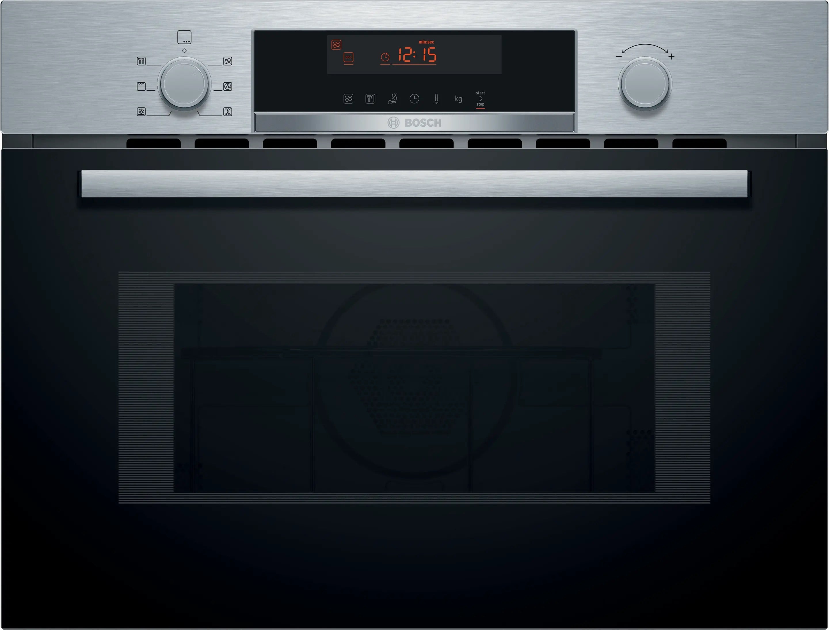 Bosch Series 4 Built-in microwave oven with hot air 60 x 45 cm Stainless steel - CMA583MS0B