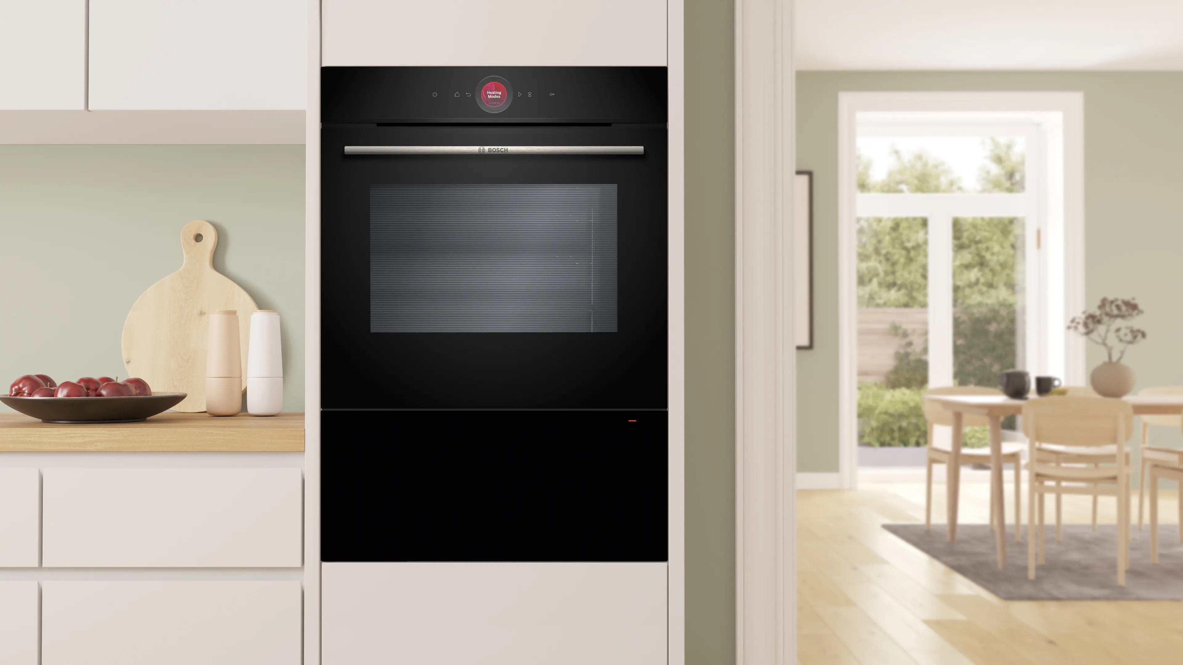 Bosch Series 8 Built-in warming drawer 60 x 29 cm Black - BID7101B1B