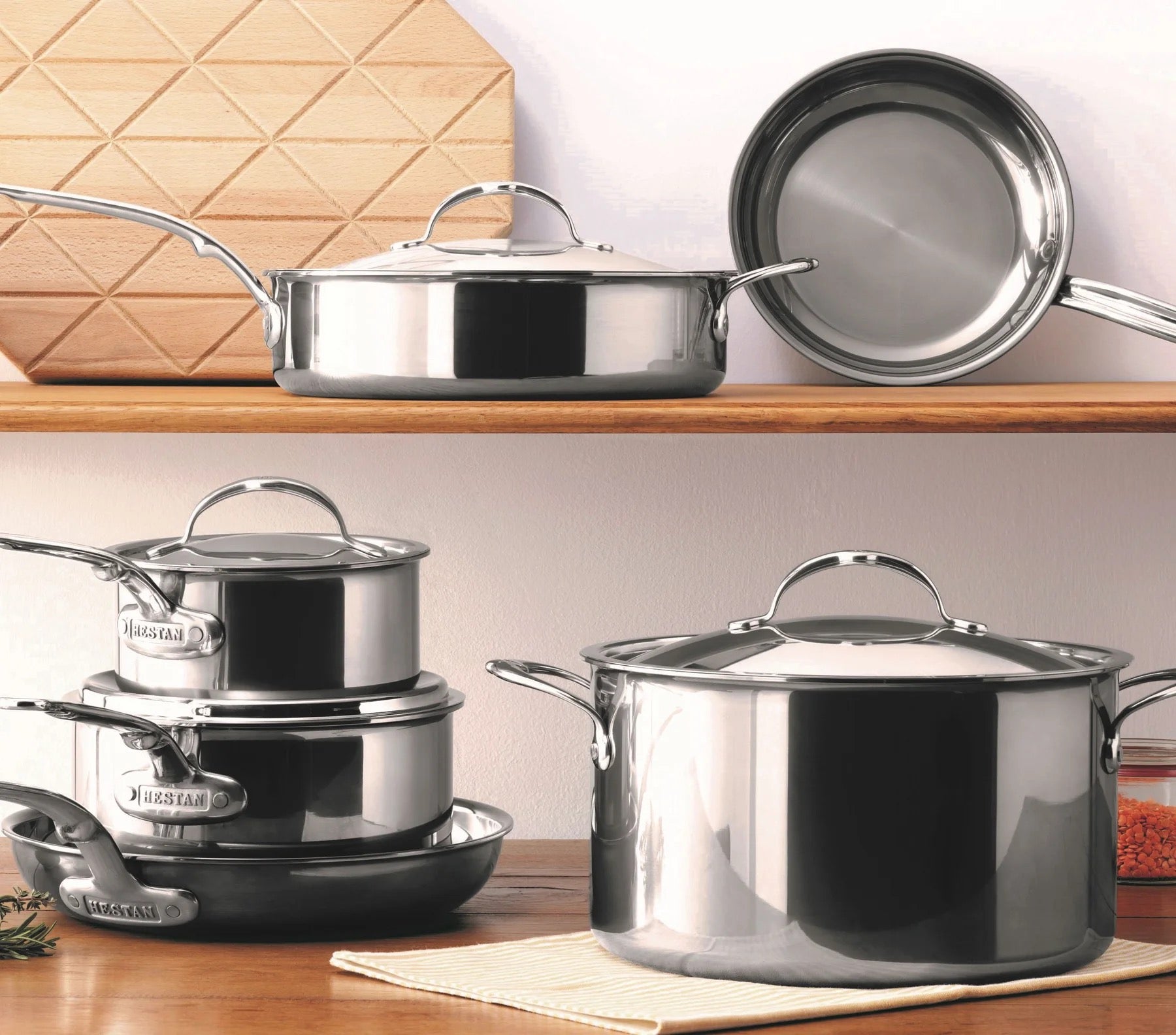 Hestan Nanobond 10 Piece Cookware Set