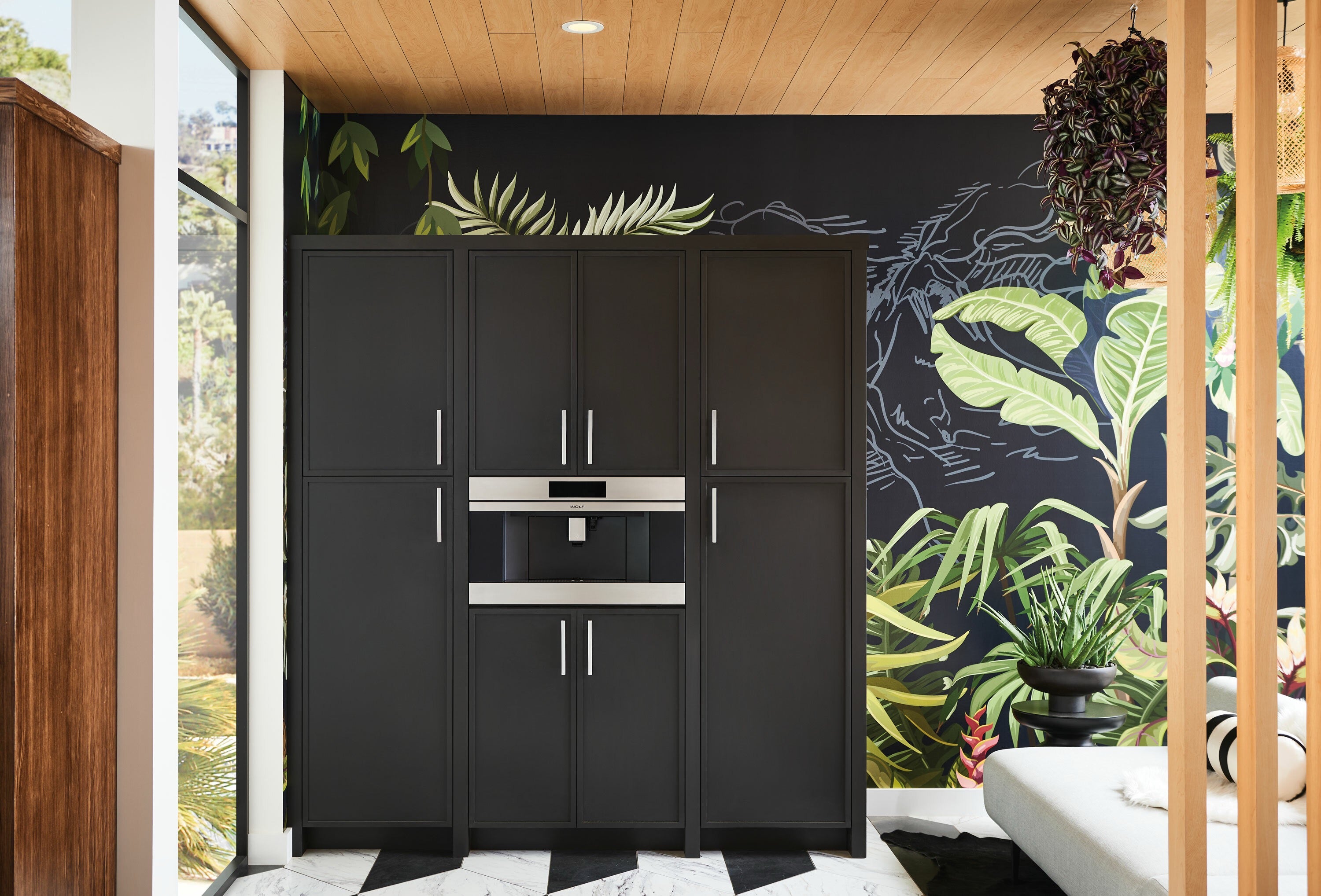 Wolf M Series Contemporary Stainless Coffee System ICBEC3050CM/S