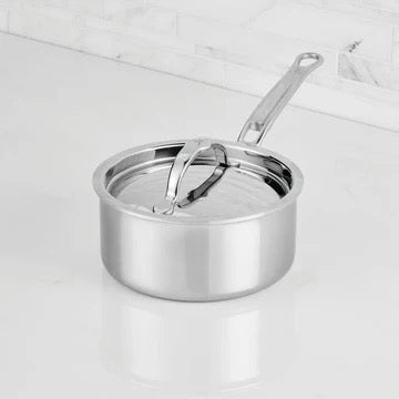 Hestan ProBond Luxe Induction Stainless Steel Saucepans & Lid - Small & Medium