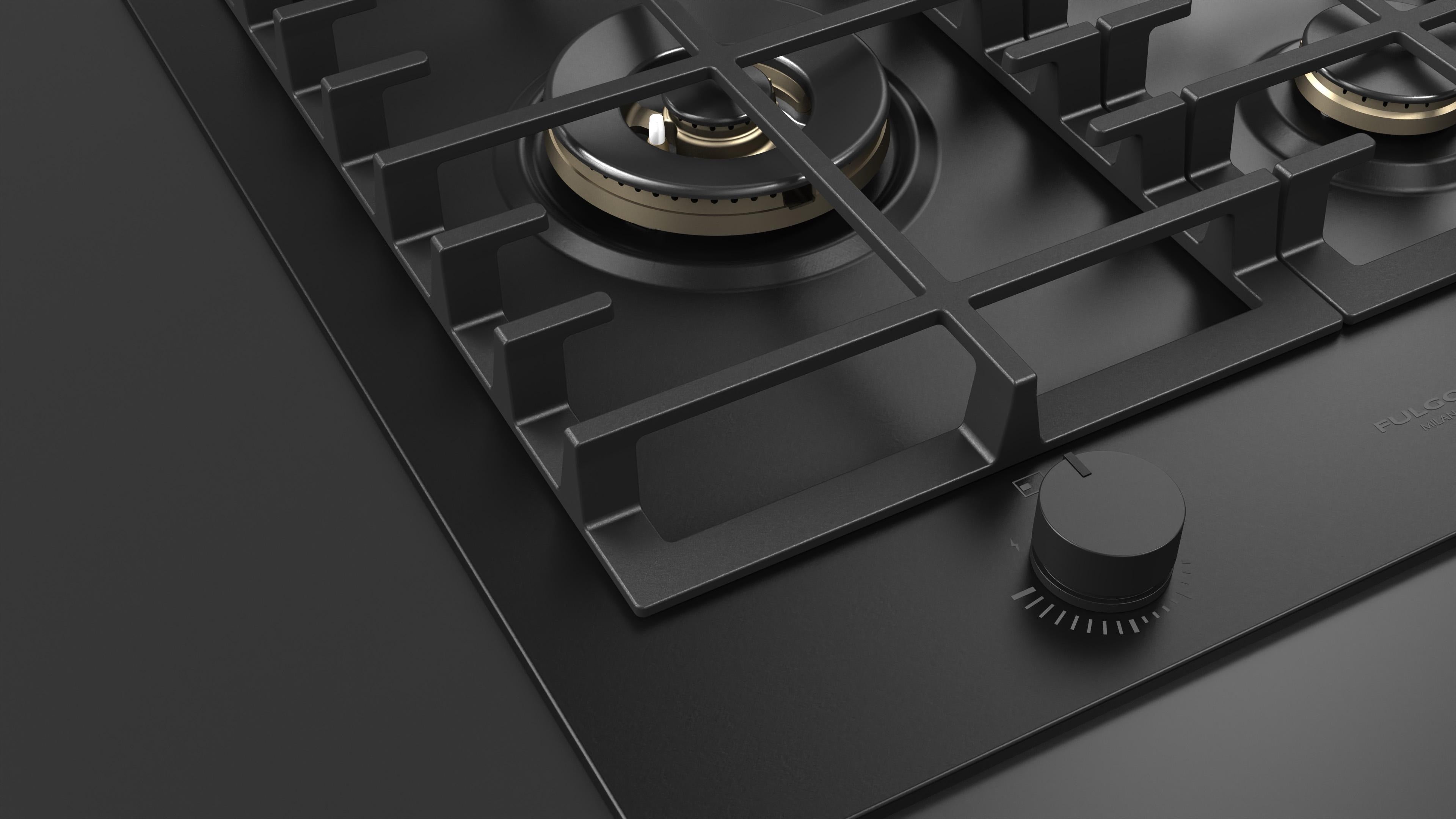 Fulgor Milano Urbantech 75cm Gas Hob - FUH 755 G DWK MBK
