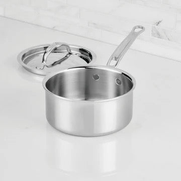Hestan ProBond Luxe Induction Stainless Steel Saucepans & Lid - Small & Medium