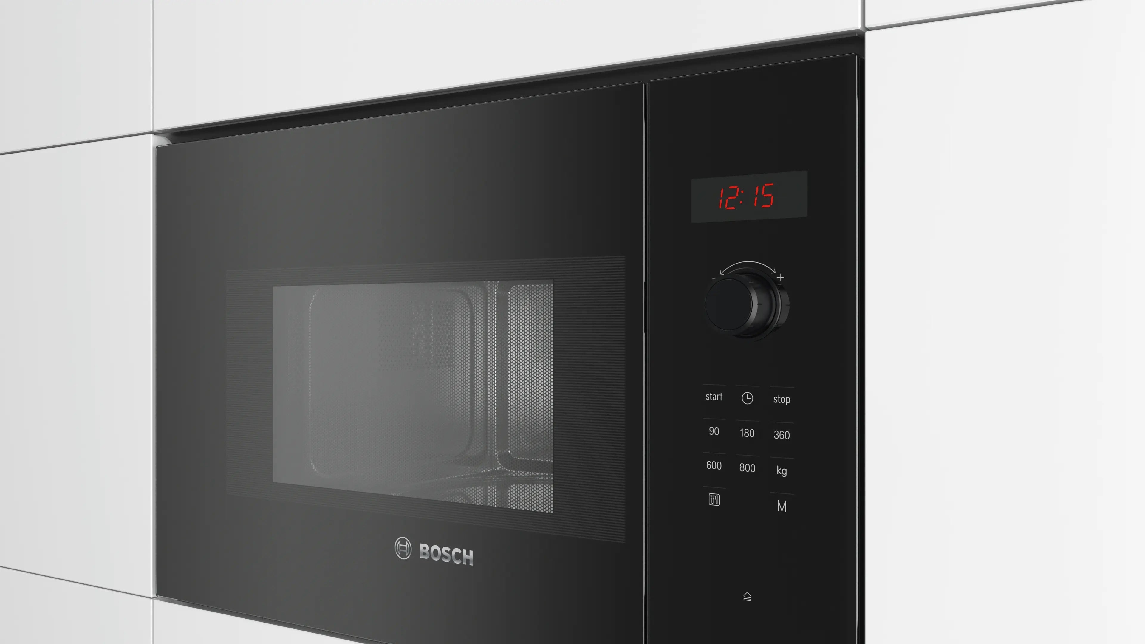 Bosch Series 4 Built-in microwave oven Black - BFL523MB0B