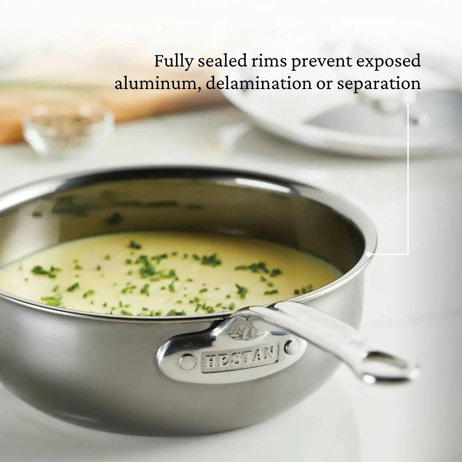 Hestan Nanobond Covered Saucier - 20cm/1.9L