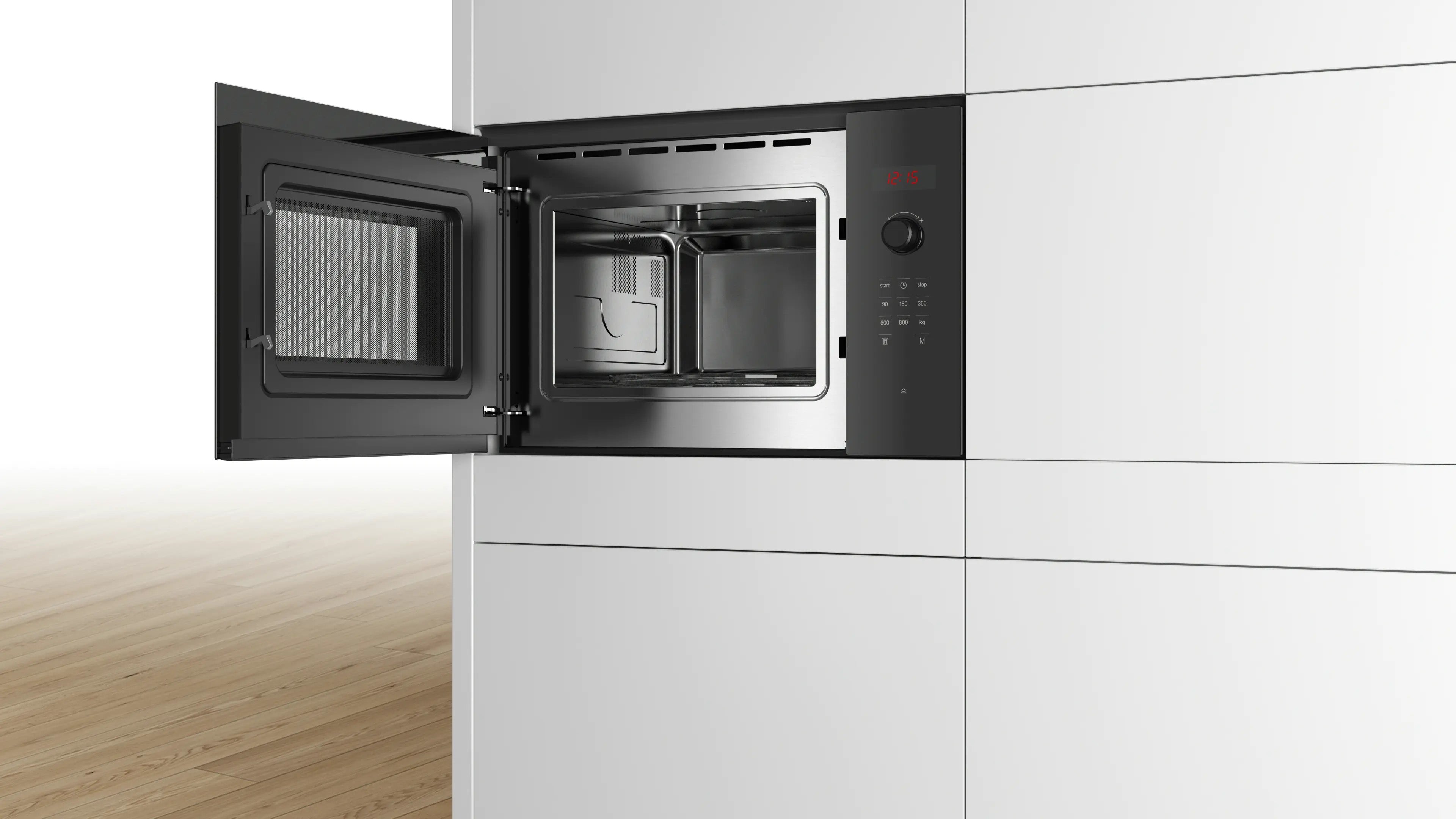 Bosch Series 4 Built-in microwave oven Black - BFL523MB0B