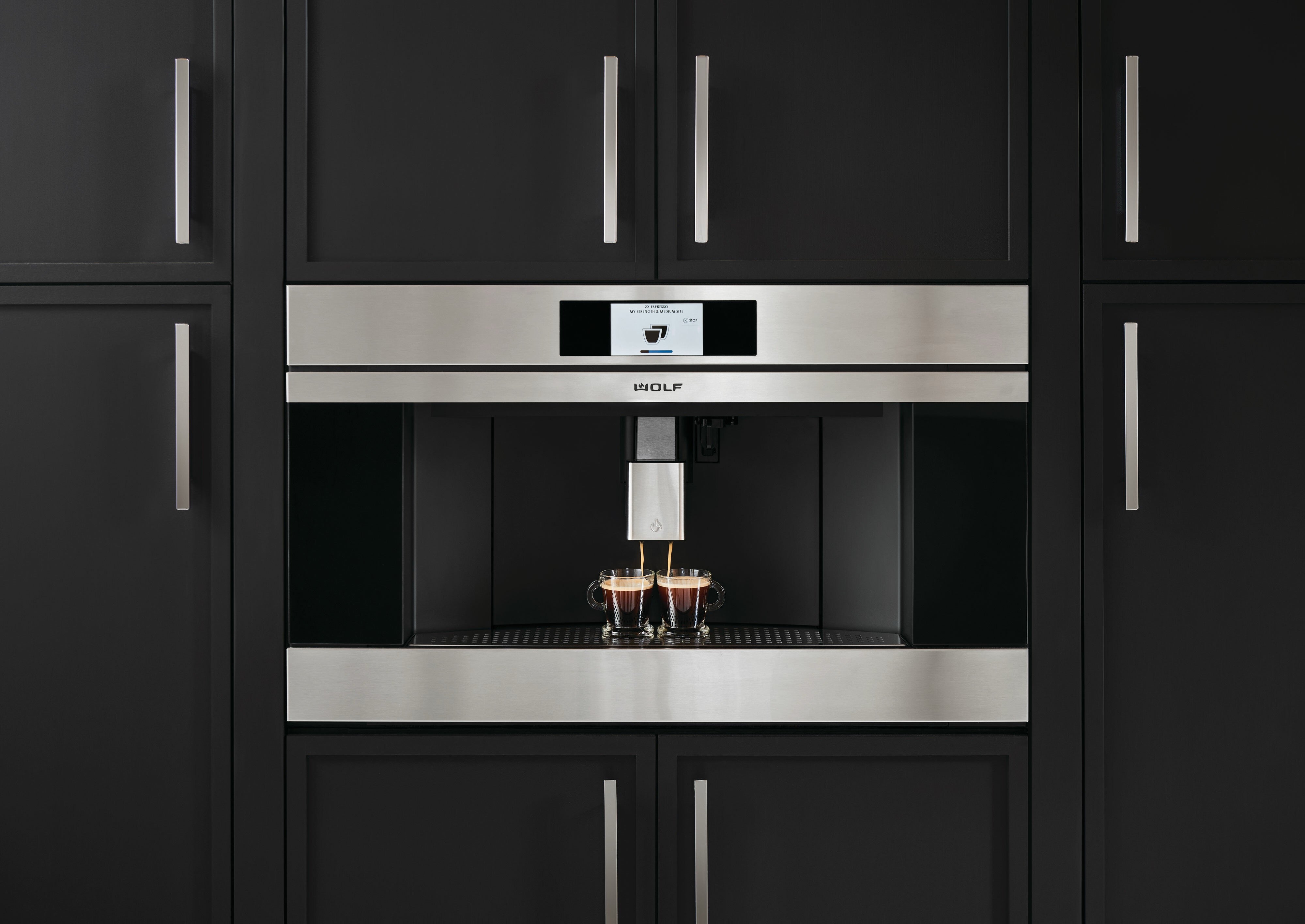 Wolf M Series Contemporary Stainless Coffee System ICBEC3050CM/S