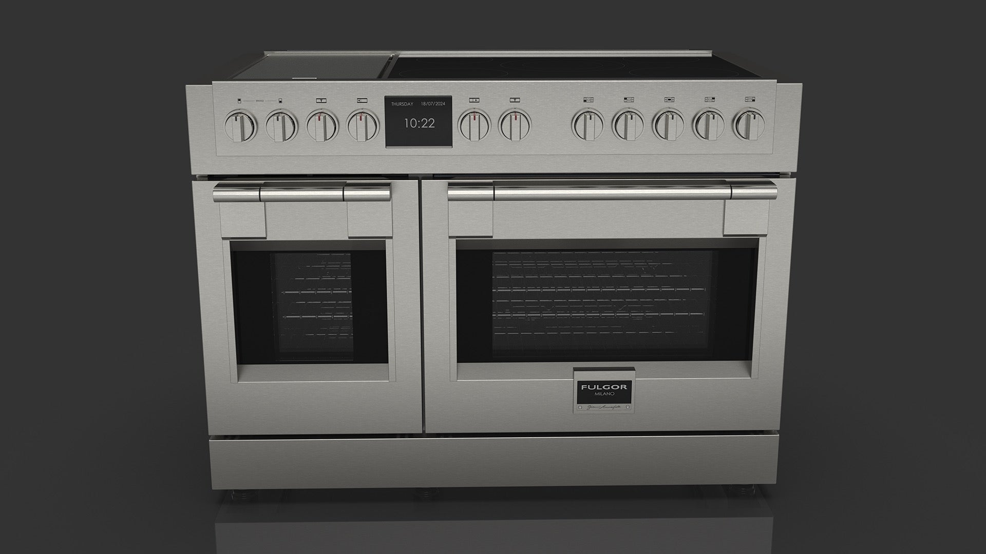 Fulgor Milano Sofia Professional Induction Griddle 48" - FSRC 4807 P MI MK 2F G X