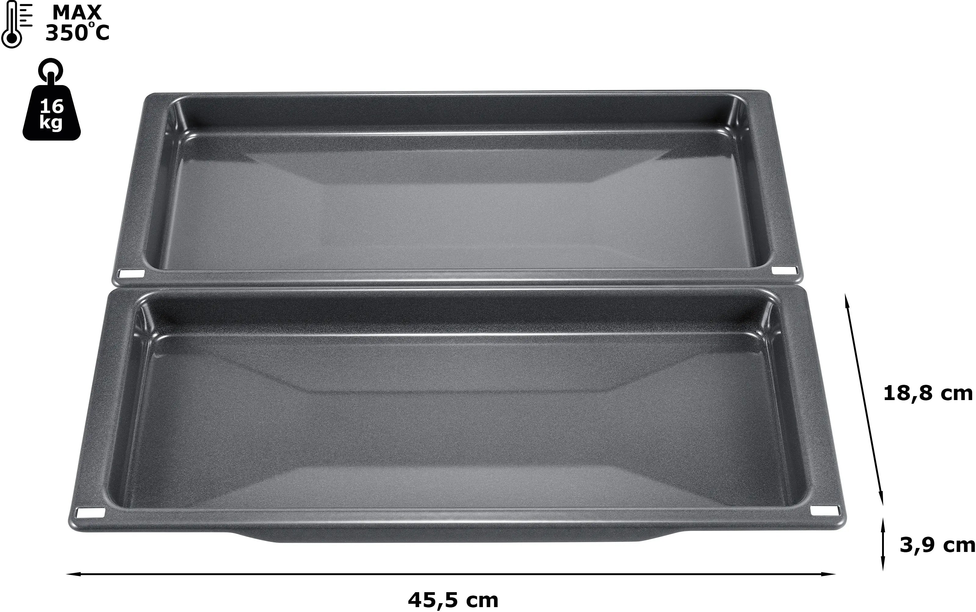 Bosch Enamel baking tray (2 piece) - HEZ530000