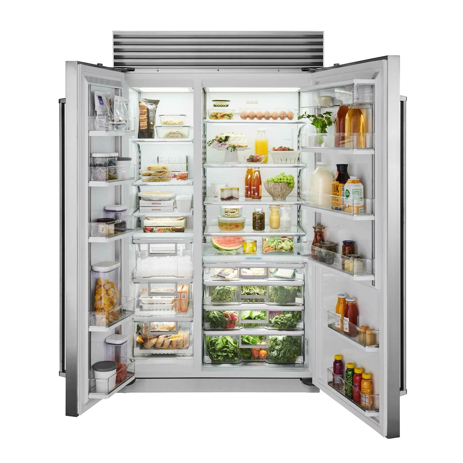 Sub-Zero 1219mm Refrigeration Fridge Freezer Side-by-Side ICBCL4850S