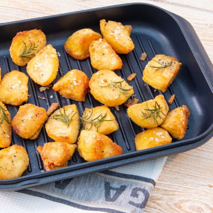 AGA Cast Aluminium Roaster with Griddle Lid