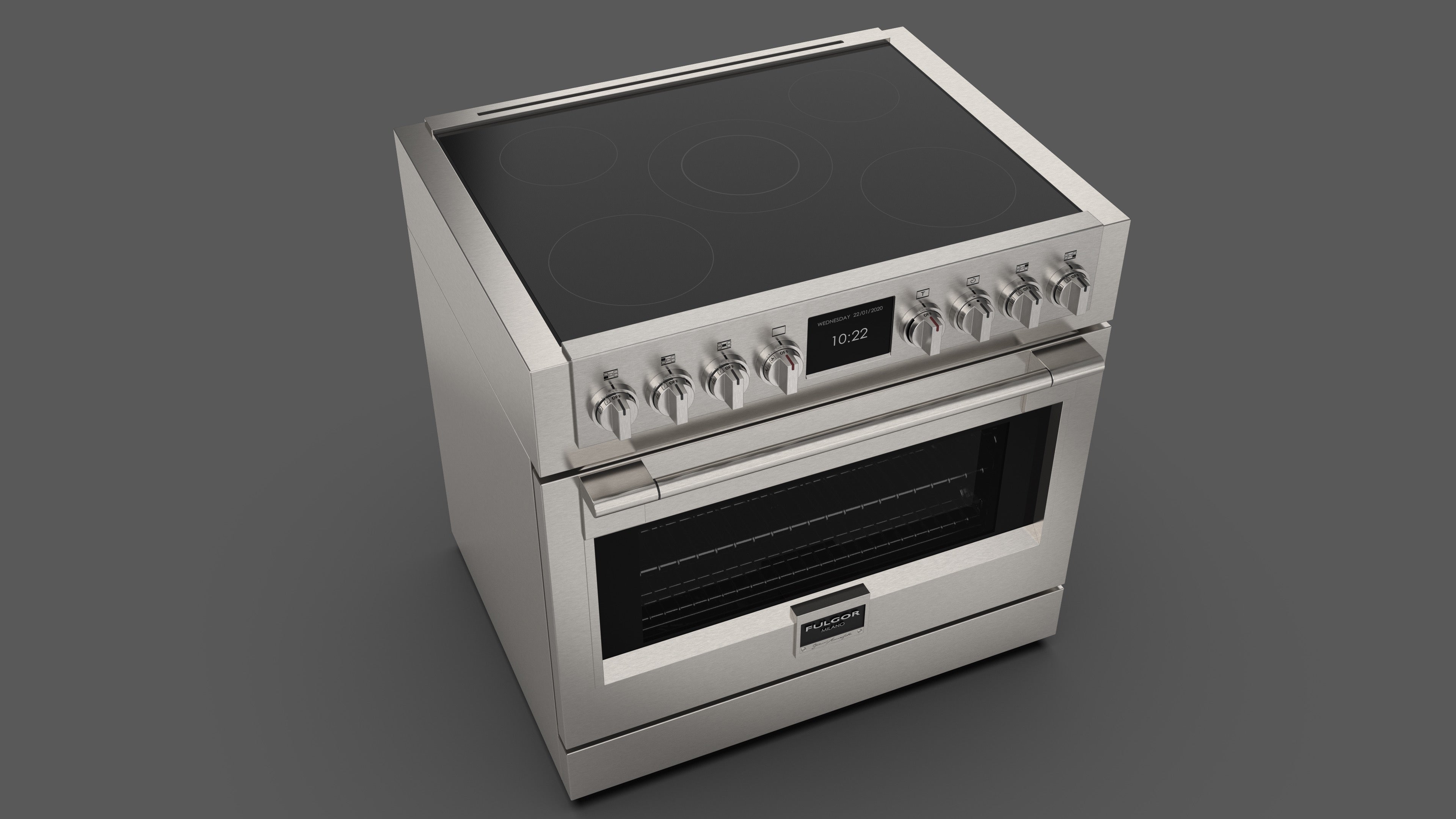 Fulgor Milano Sofia Professional Induction 36" - FSRC 3605 P MI MK 2F X / FSRC 3605 P MI MK 2F MBK