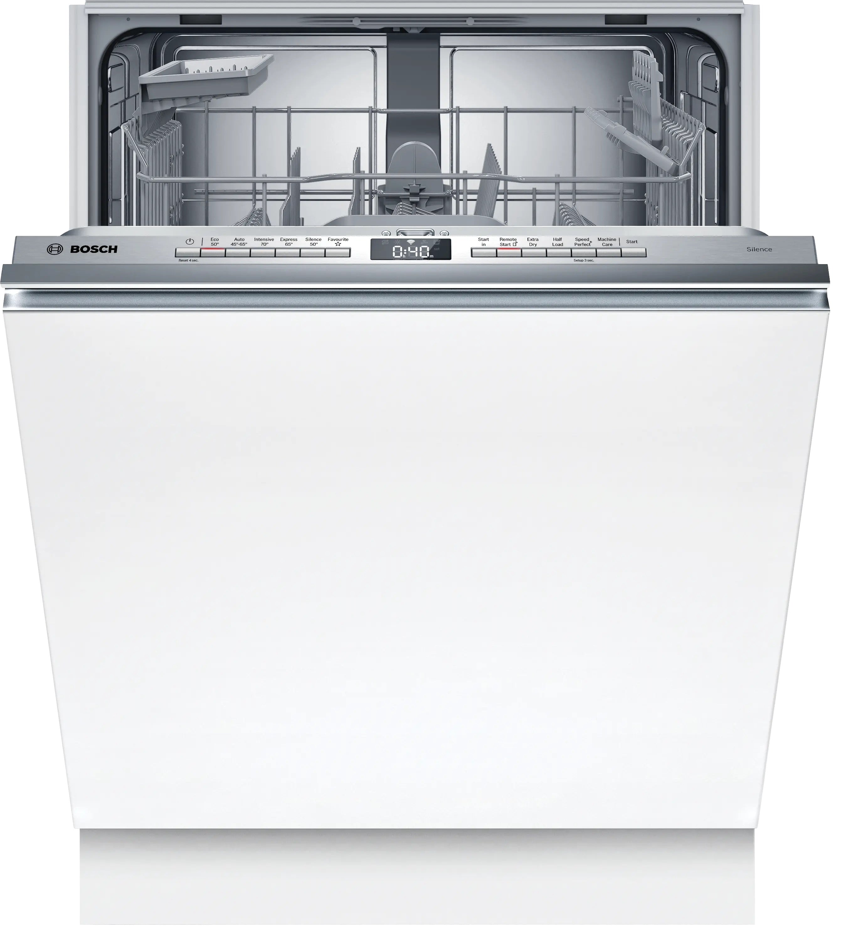 Bosch Series 4 Fully-integrated dishwasher 60 cm Variable hinge - SMH4HTX11G
