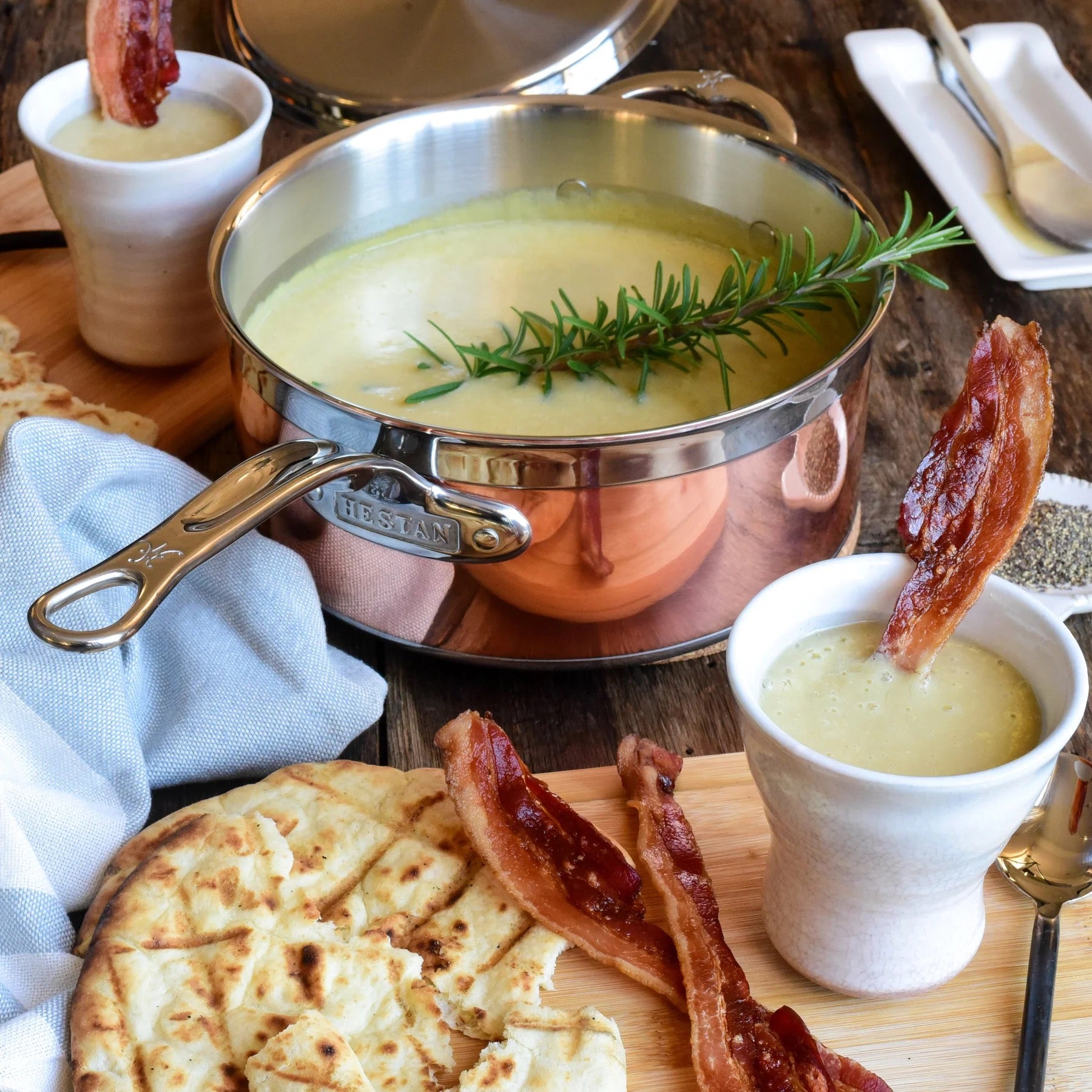 Hestan Copperbond Saucepan