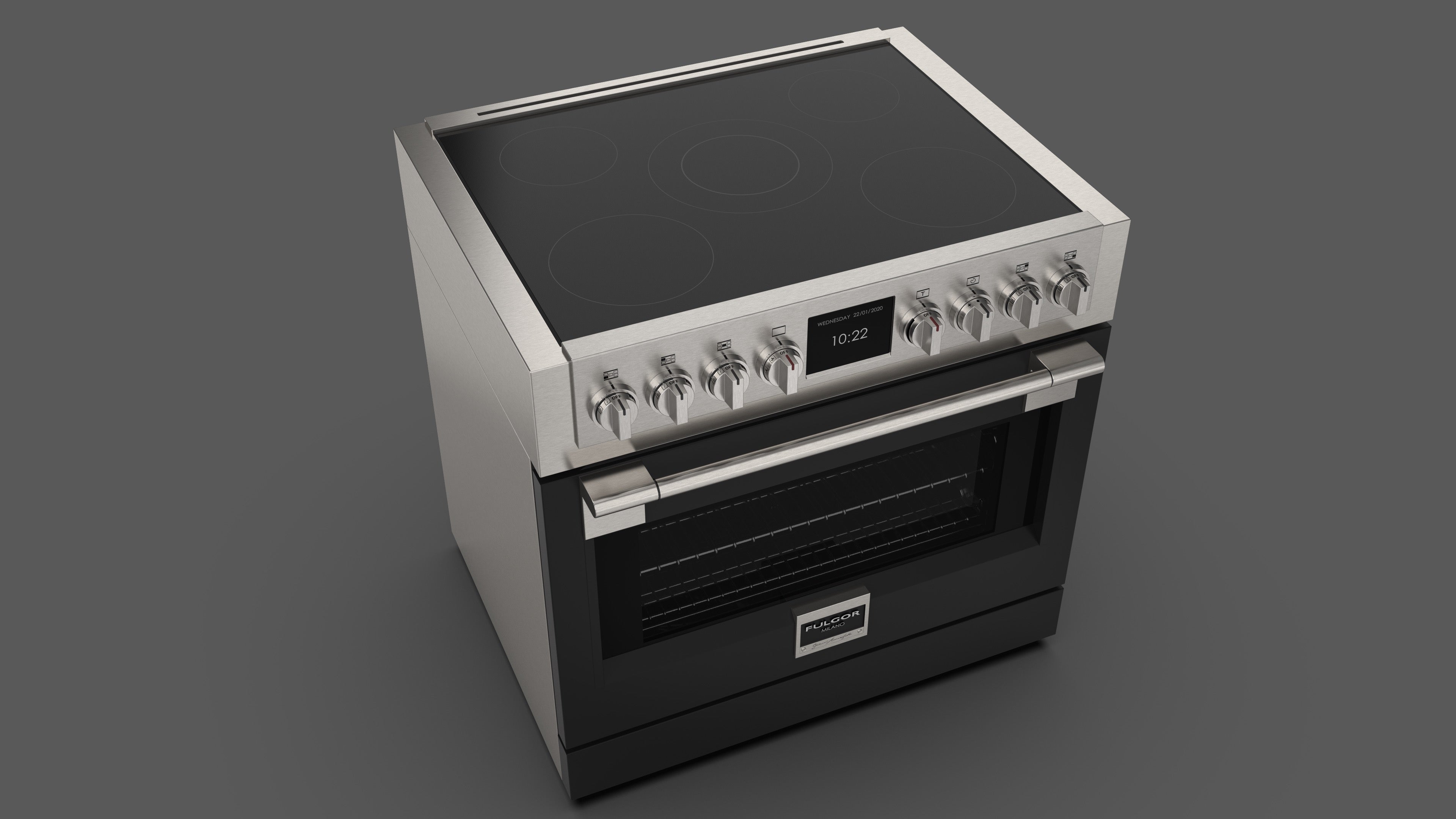 Fulgor Milano Sofia 36 Professional Series Induction - FSRC 3605 P MI ED 2F MBK