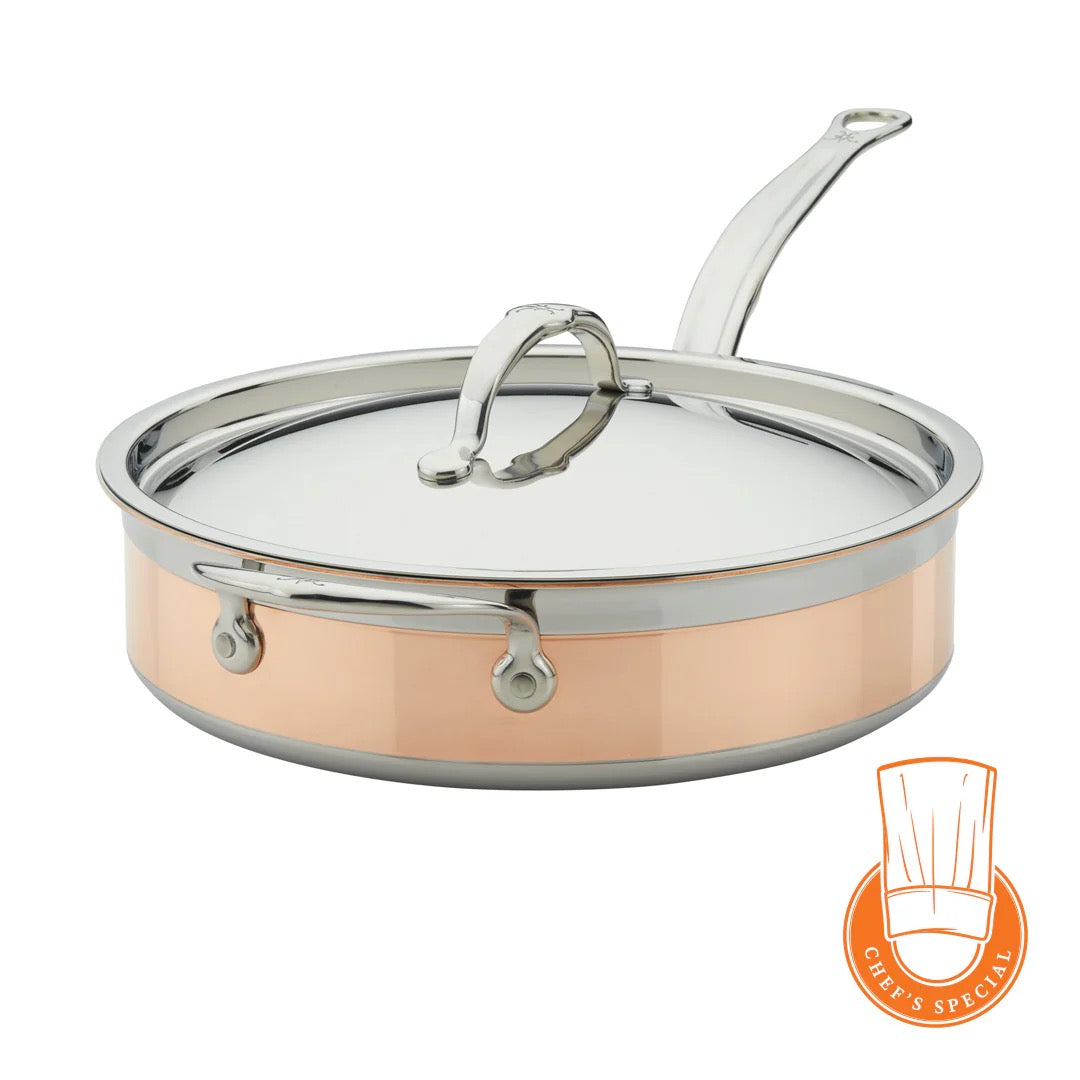 Hestan Copperbond Saute with Helper Handle - 26cm