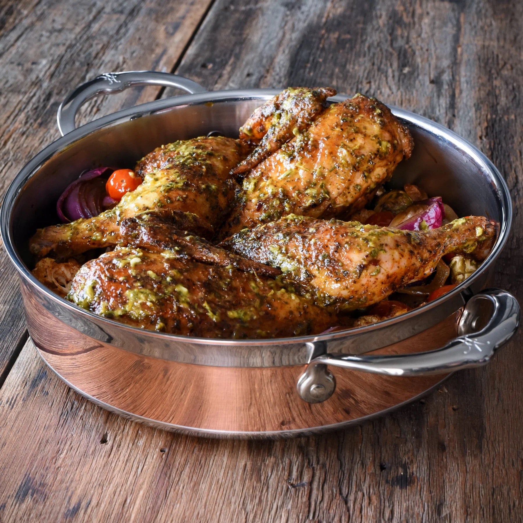 Hestan Copperbond Covered Sauteuse - 26cm