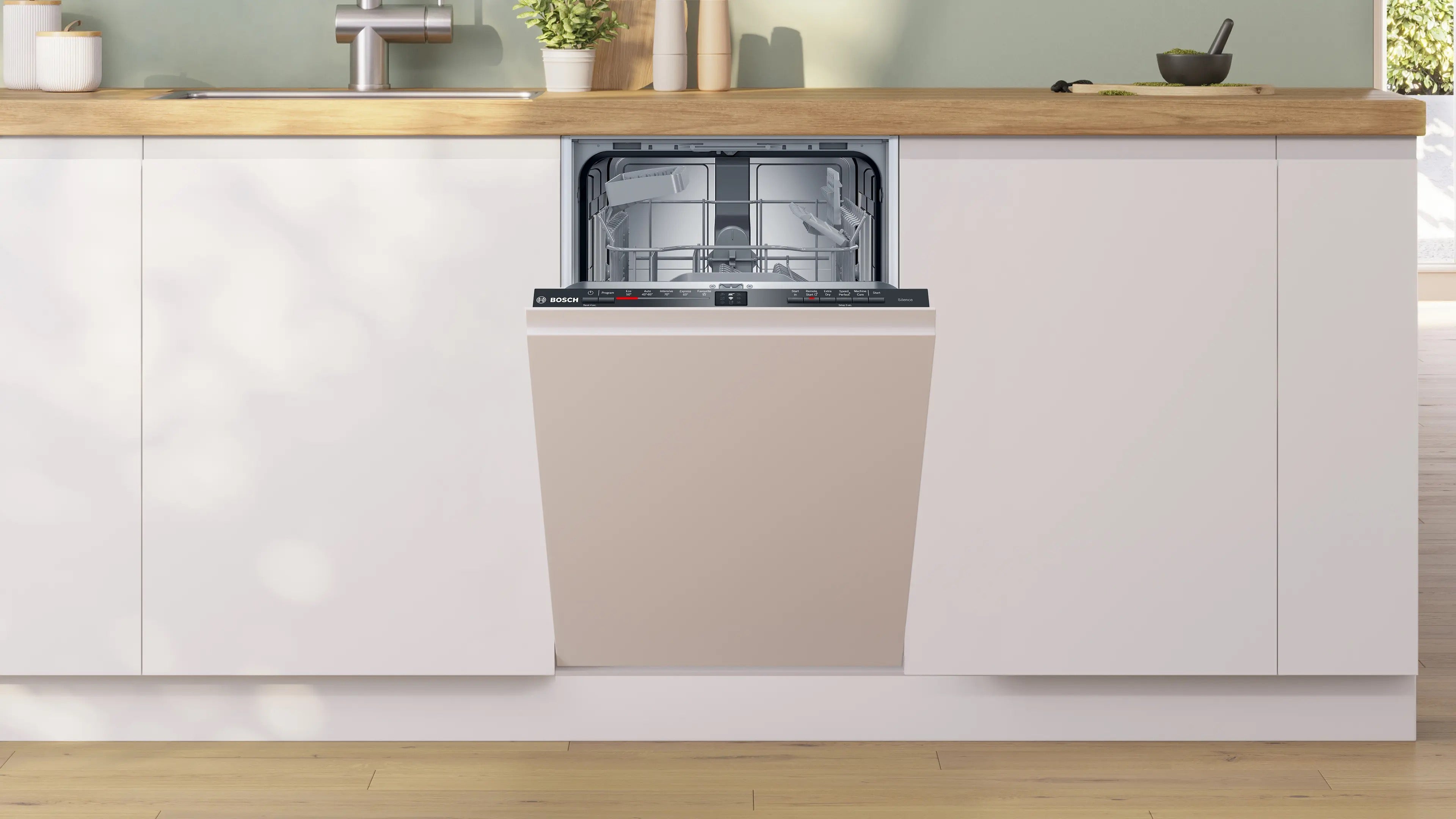Bosch Series 2 Fully-integrated dishwasher 45 cm - SPV2HKX02G