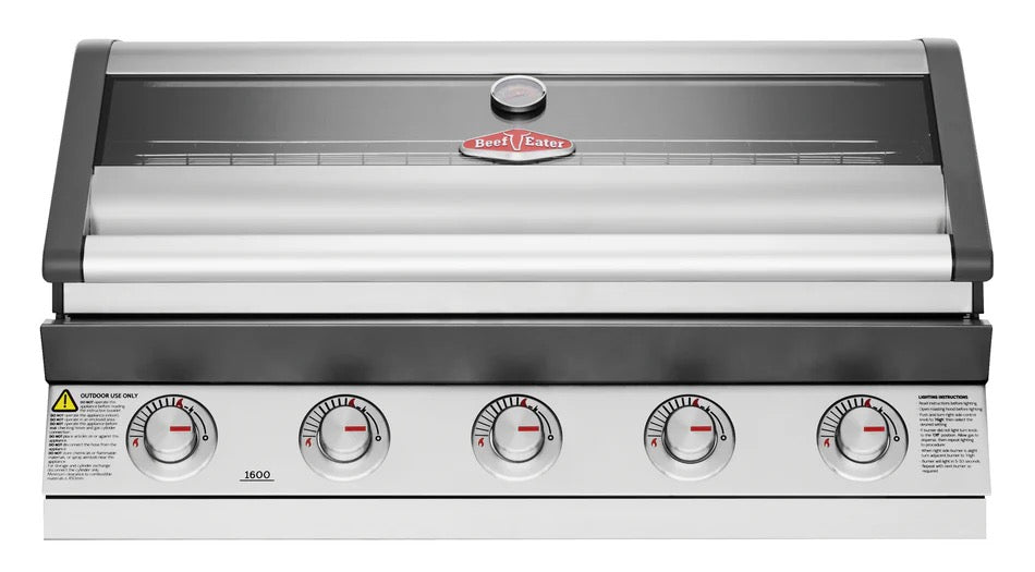 BeefEater 1600S Series - 5 Burner Built-In BBQ