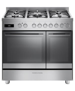 Fisher & Paykel Stainless Steel Dual Fuel Range Cooker