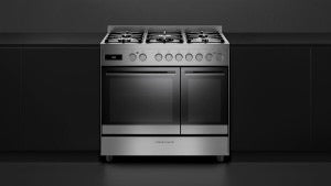 Fisher & Paykel Stainless Steel Dual Fuel Range Cooker