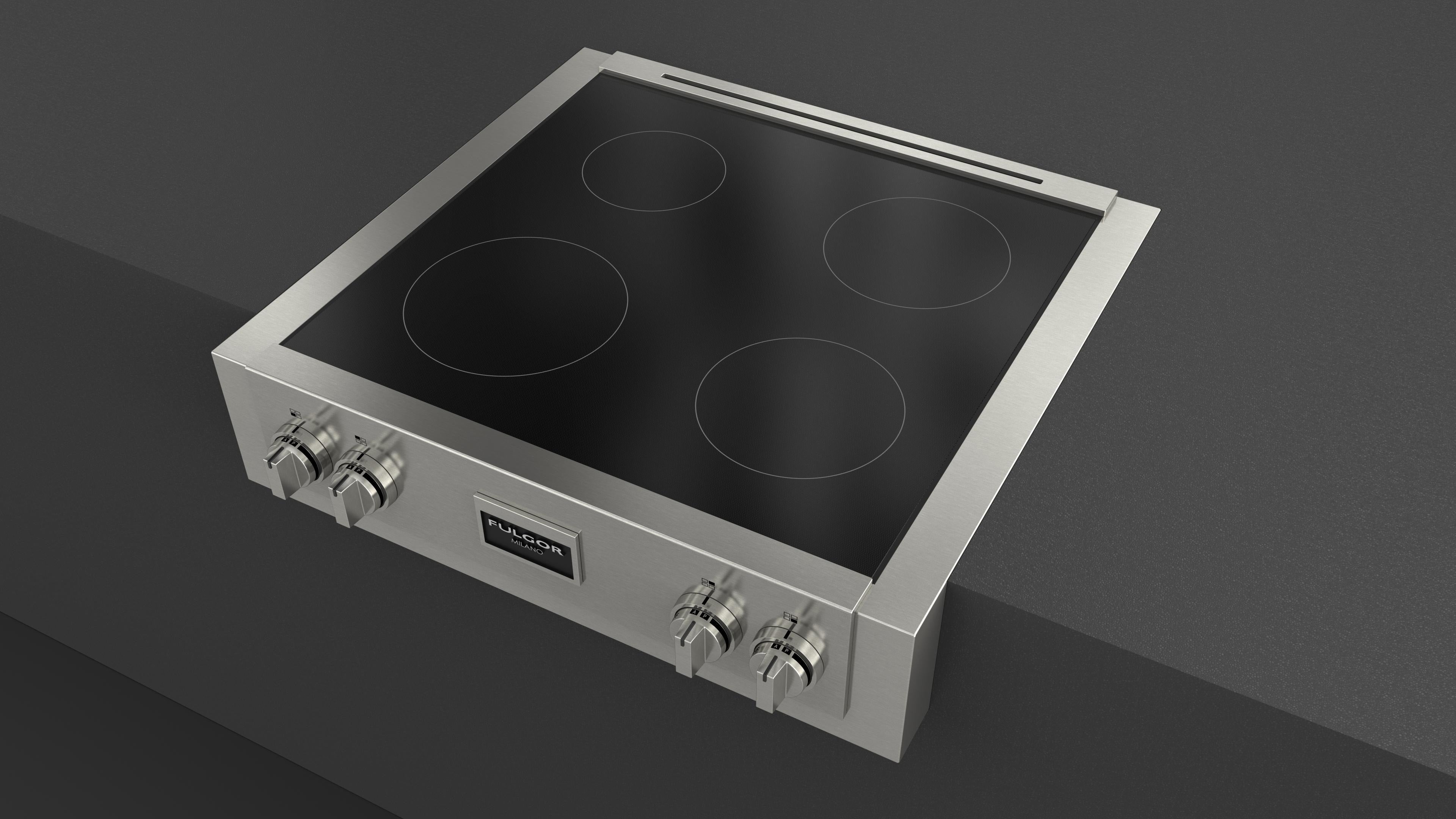 Fulgor Milano 30" Professional Induction Range Top - FSRT 3004 ID X