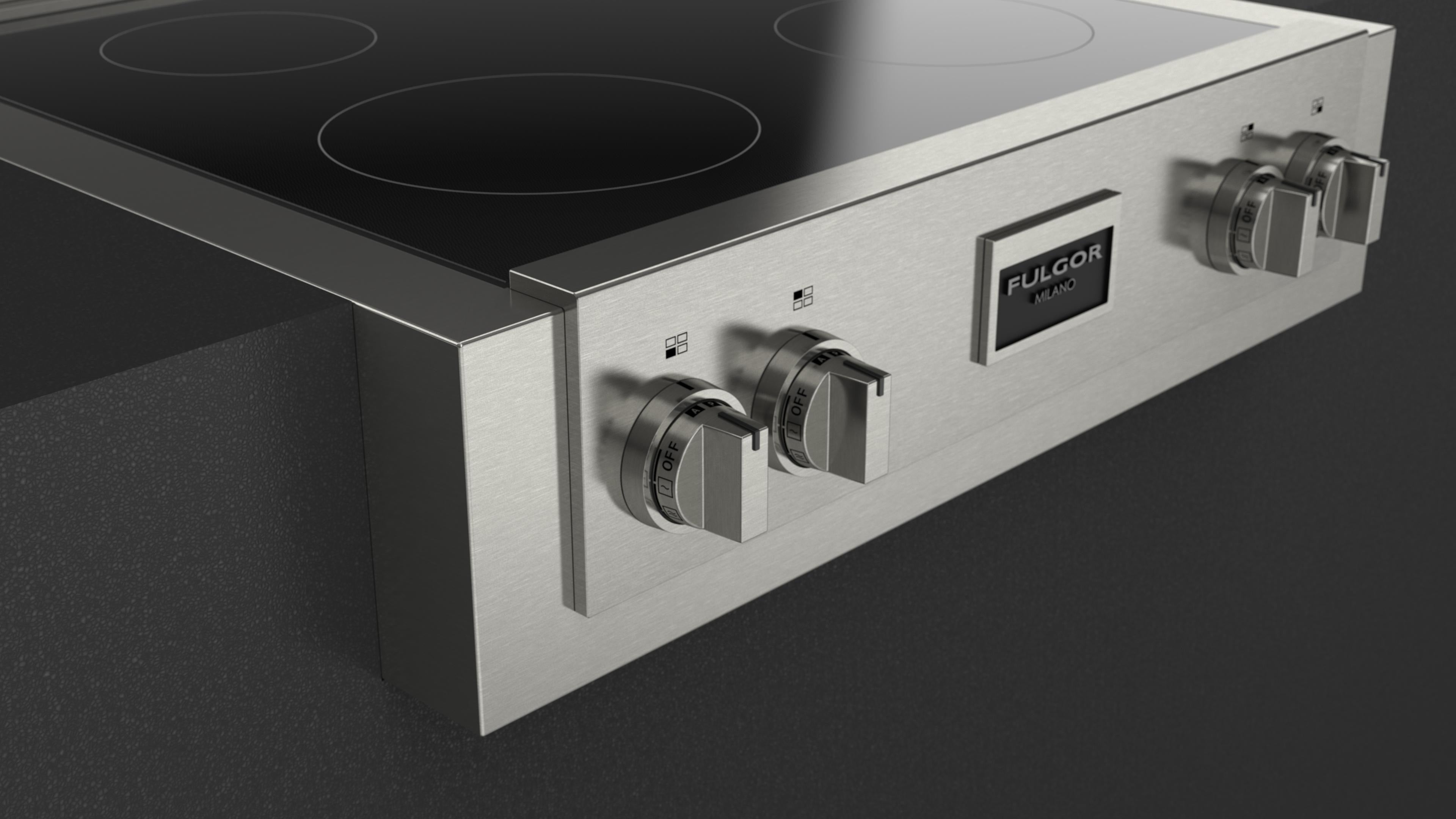 Fulgor Milano 30" Professional Induction Range Top - FSRT 3004 ID X