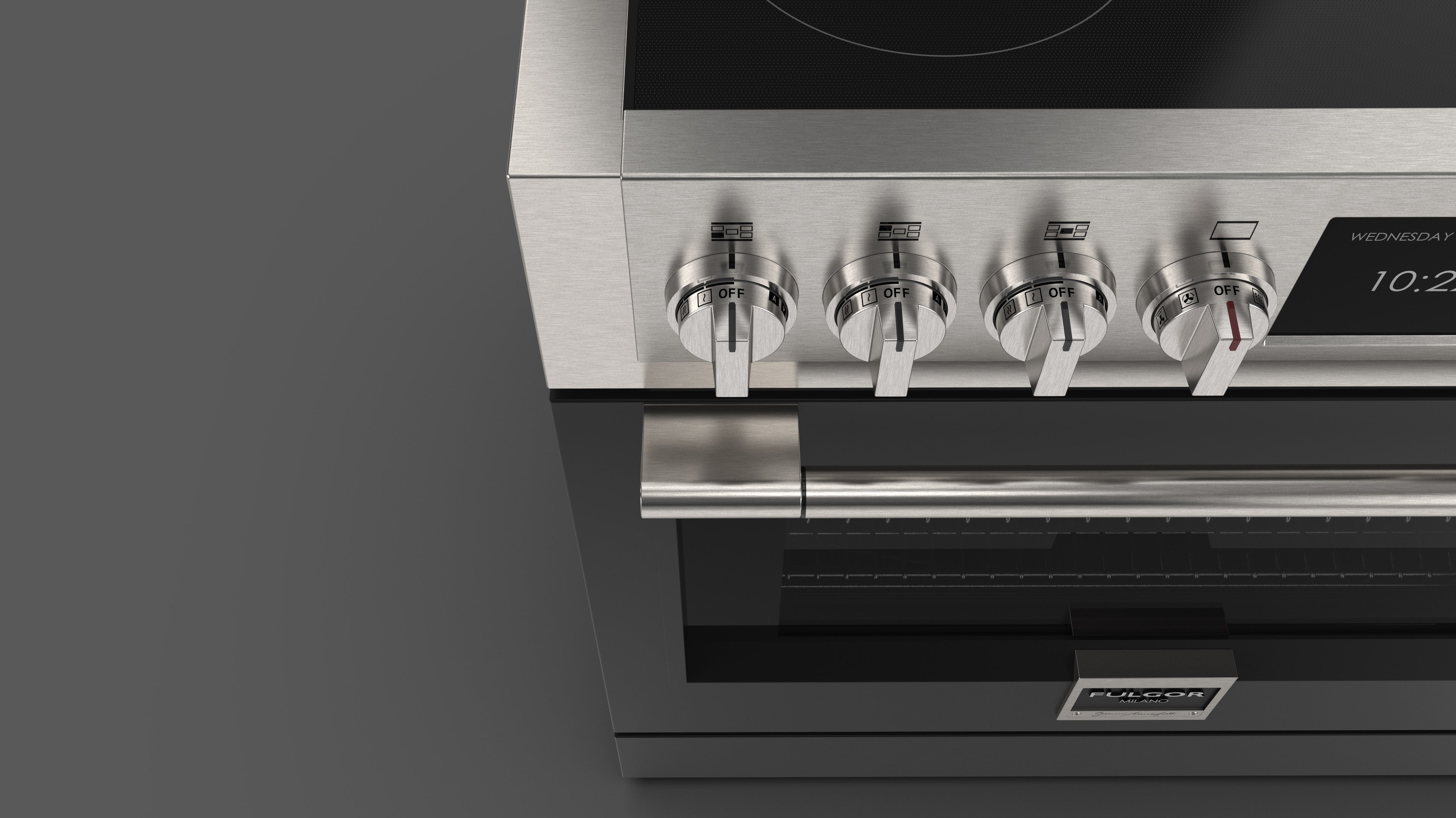 Fulgor Milano Sofia 36 Professional Series Induction - FSRC 3605 P MI ED 2F MBK