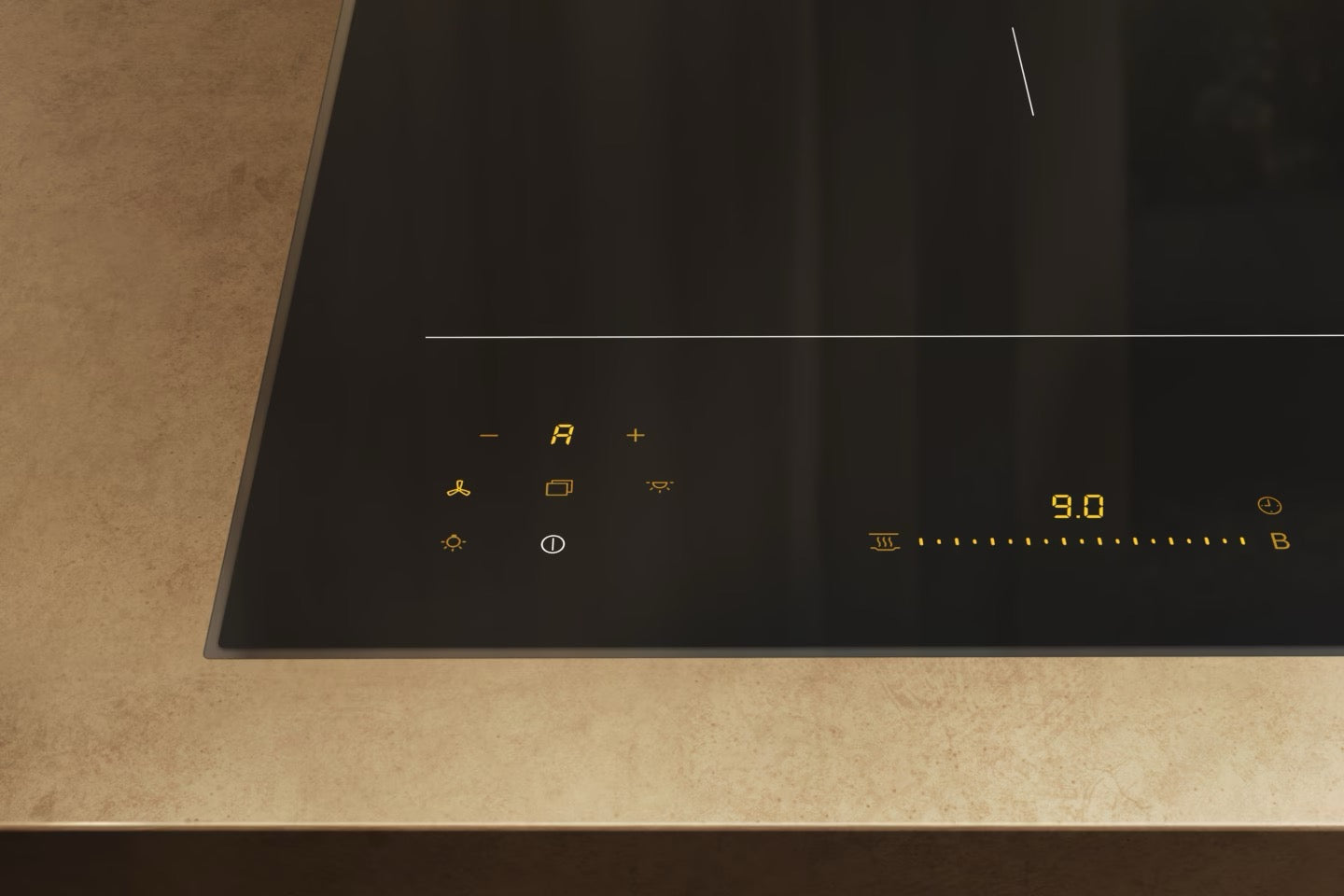 Miele KM 8575 FL 92cm Induction Hob with 2 PowerFlex Zones