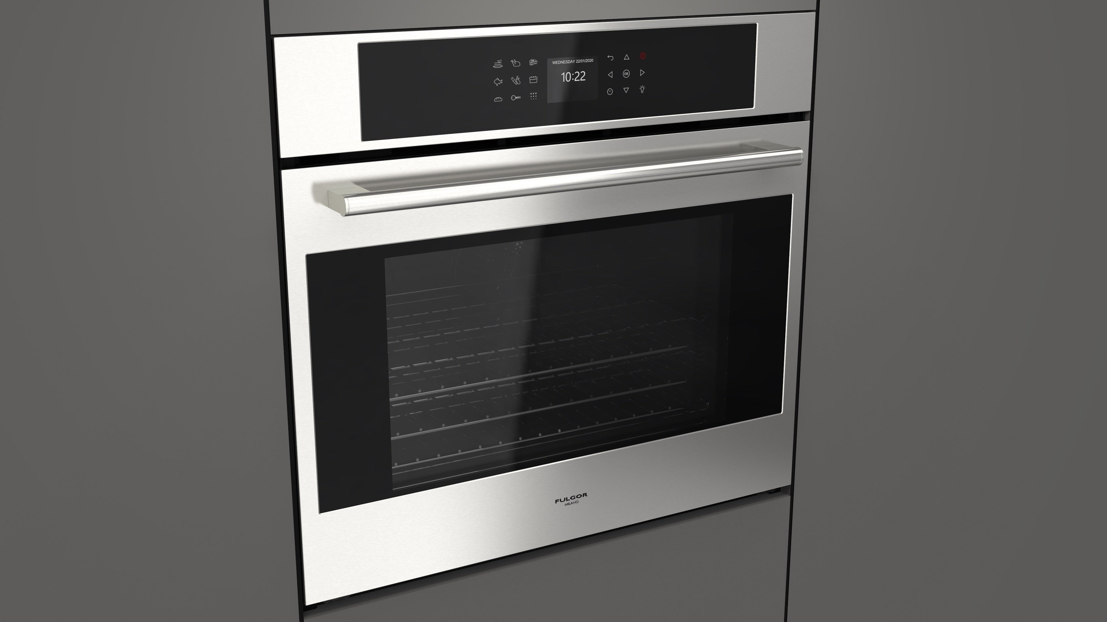 Fulgor Milano Plano Built in Combi Oven 76 - FCPO 315 P TEM 2F X