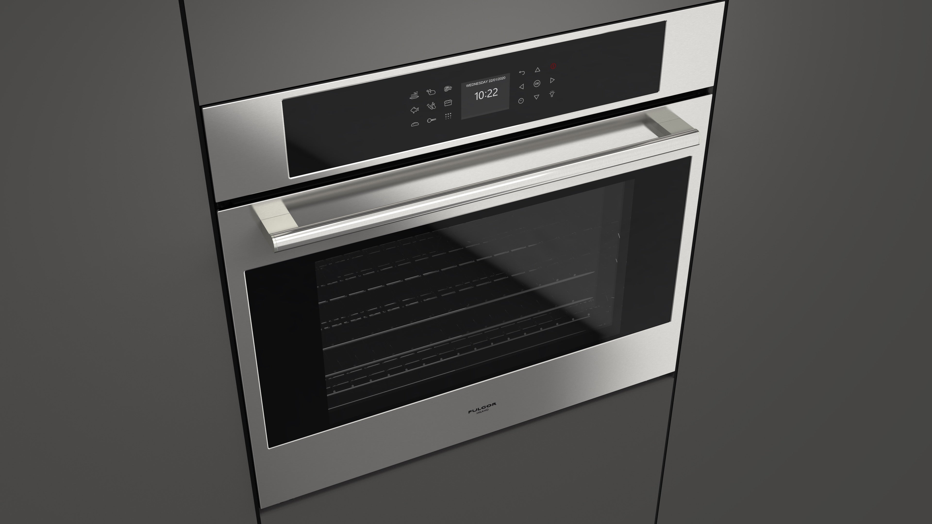 Fulgor Milano Plano Built in Combi Oven 76 - FCPO 315 P TEM 2F X